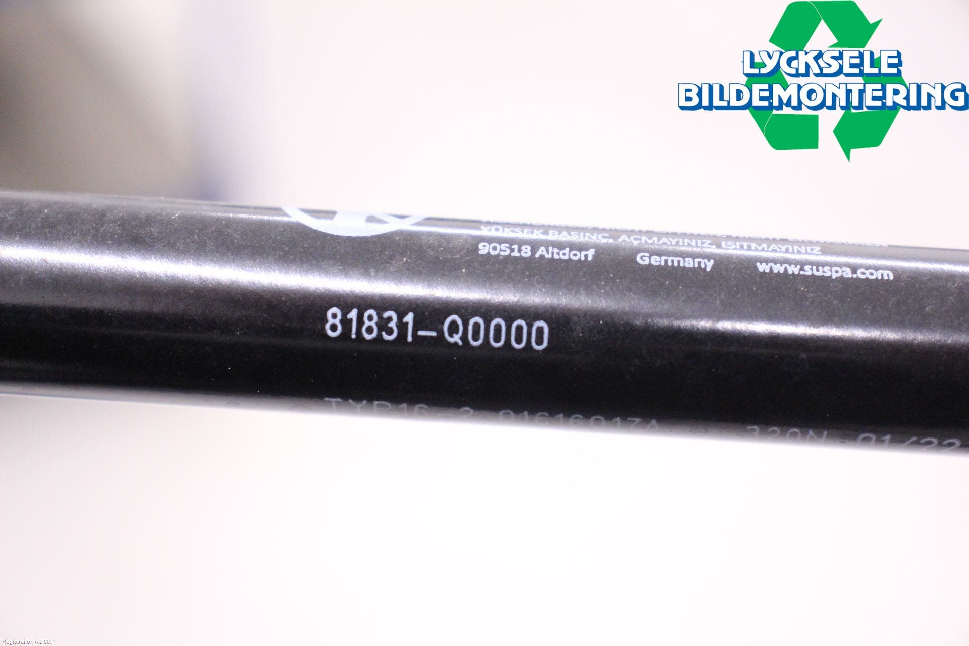 Hyundai i20 BC 21- Gasfjäder Baklucka