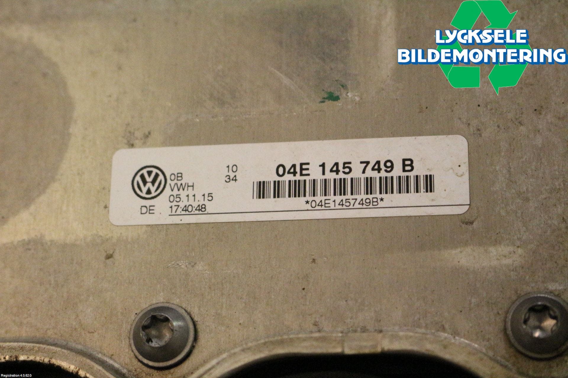 Volkswagen VW GOLF / E-GOLF VII 13-20 Grenrör Insug