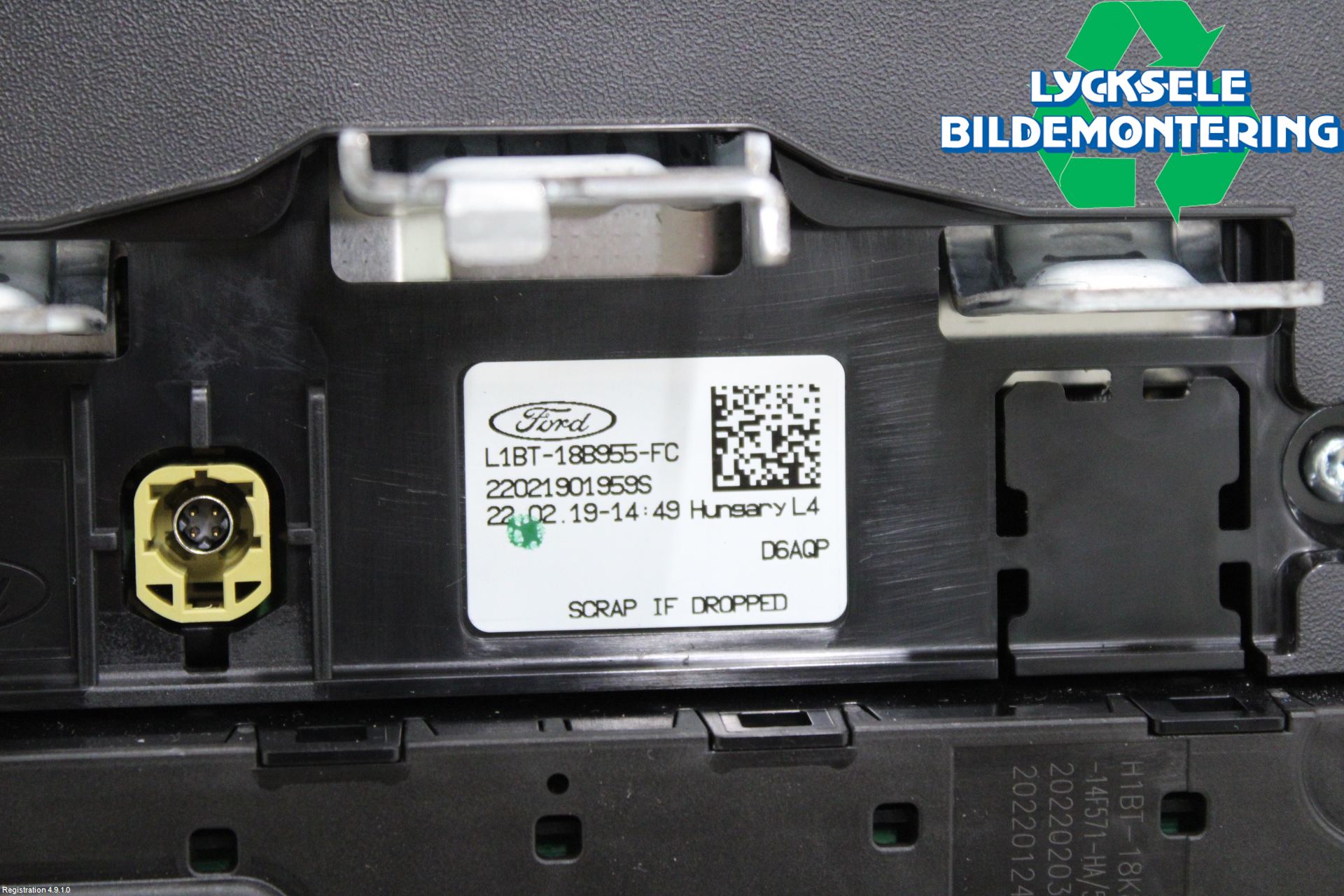 Ford TRANSIT/TOURNEO CUSTOM 13-24 Cd Radio - Multimediapanel