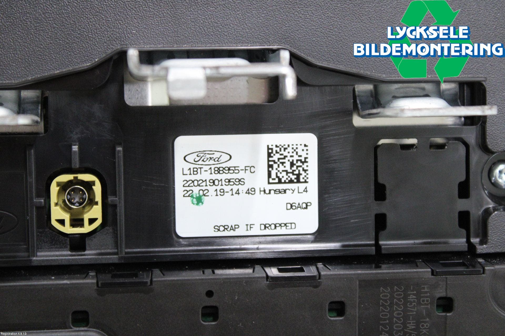 Ford TRANSIT/TOURNEO CUSTOM 13-24 Cd Radio - Multimediapanel