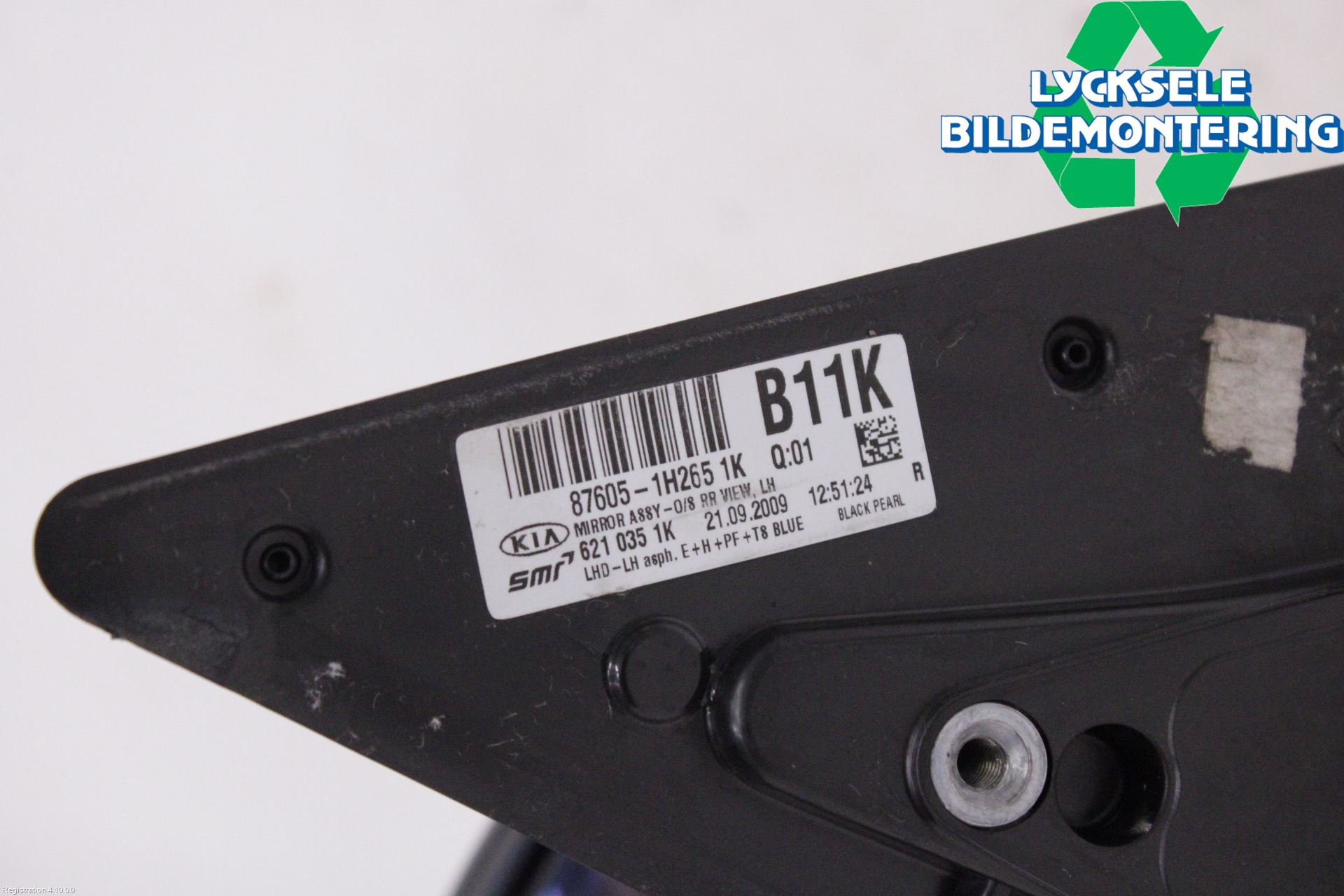 Kia CEED 06-12 Spegel Yttre El Vä