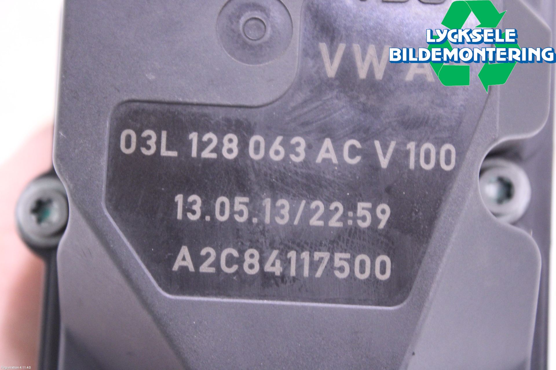 Audi Q3 8U 12-18 Injspjällhus