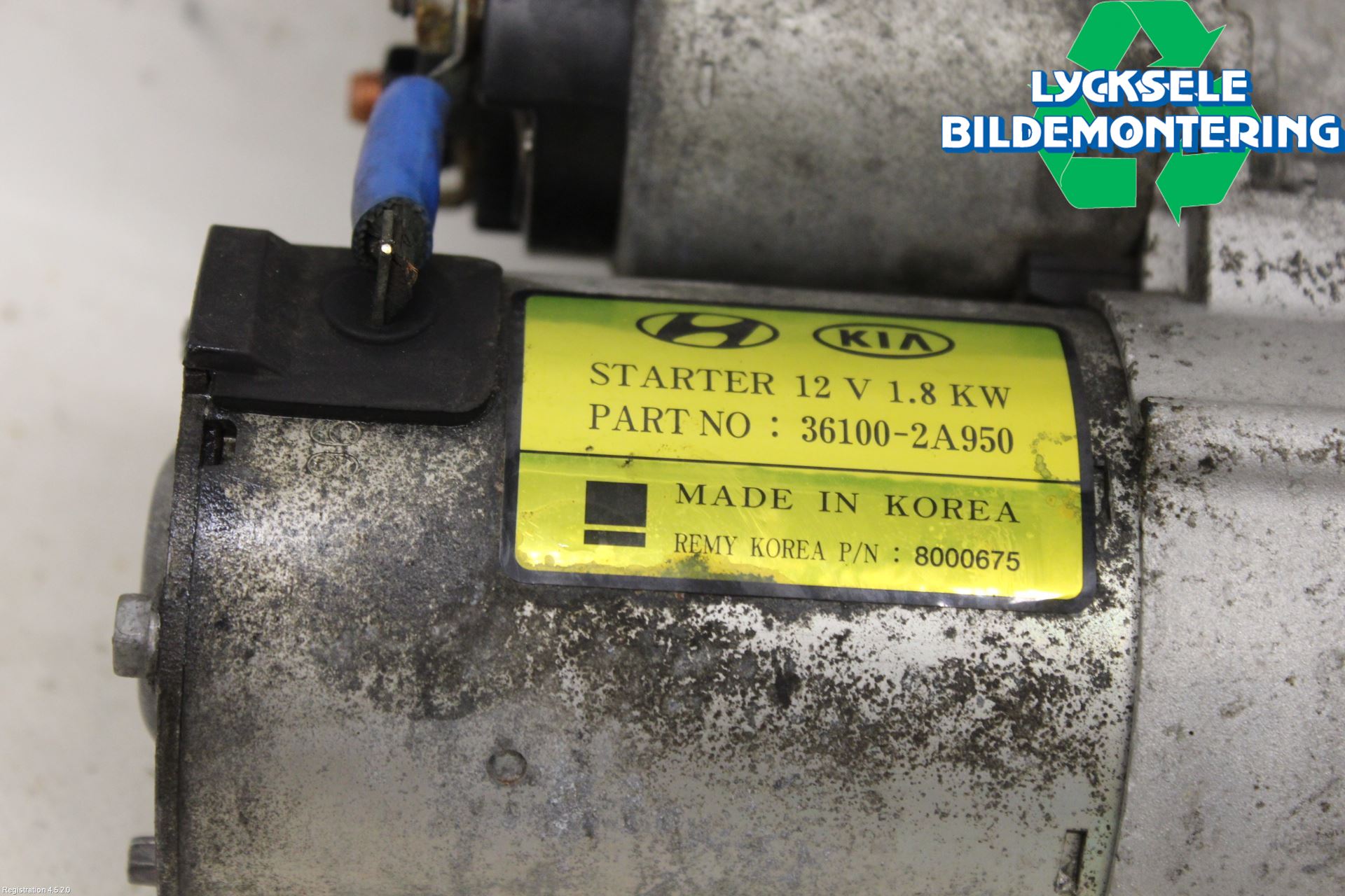 Kia CEED 12-18 Startmotor Diesel