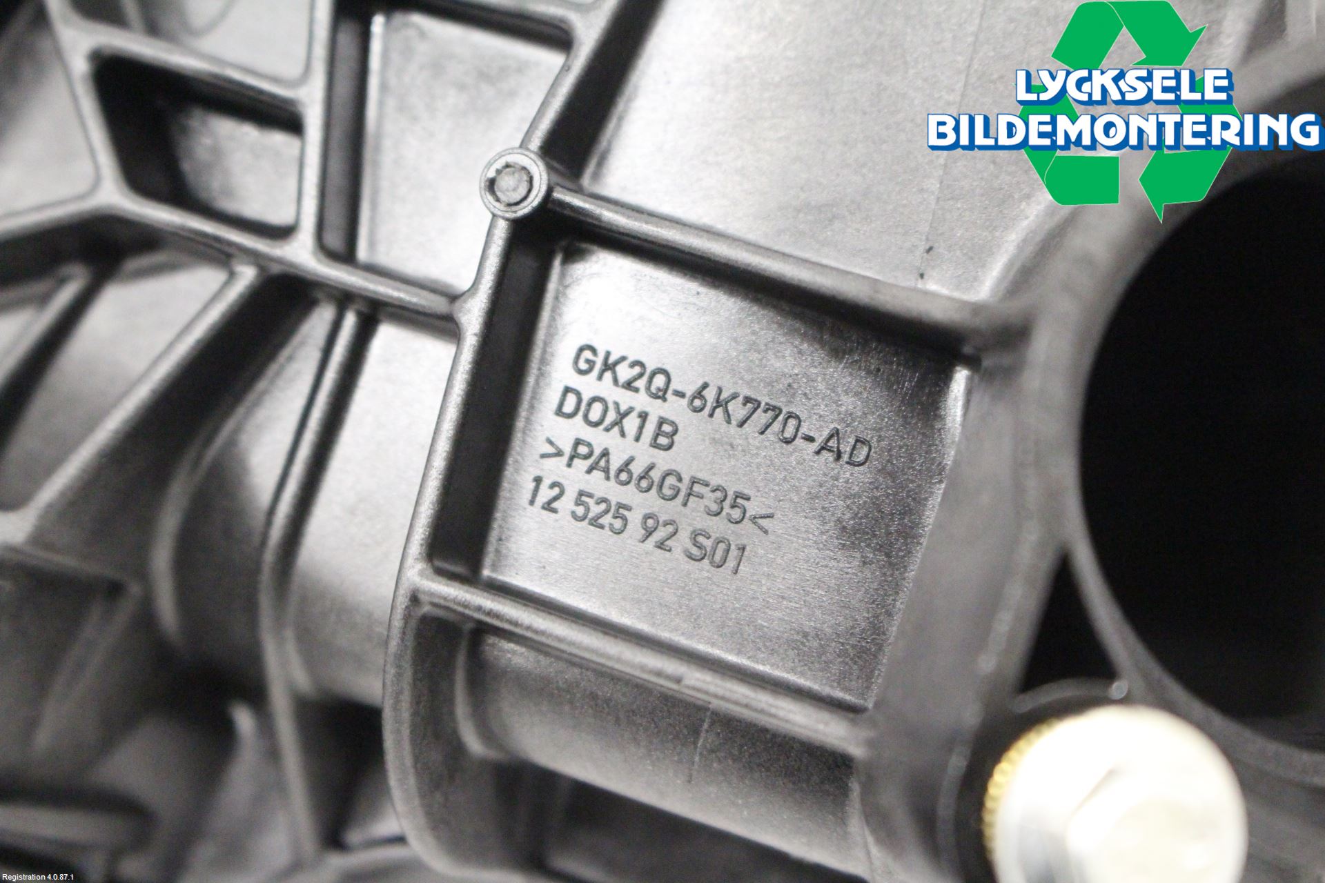 Ford TRANSIT/TOURNEO CUSTOM 13-24 Grenrör Insug