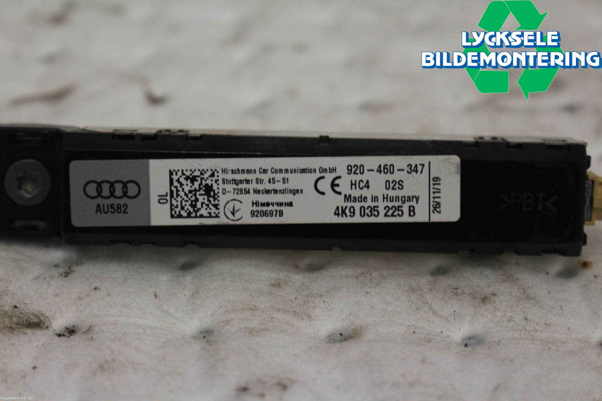 Audi A6 F2/C8 19- Antennförstärkare