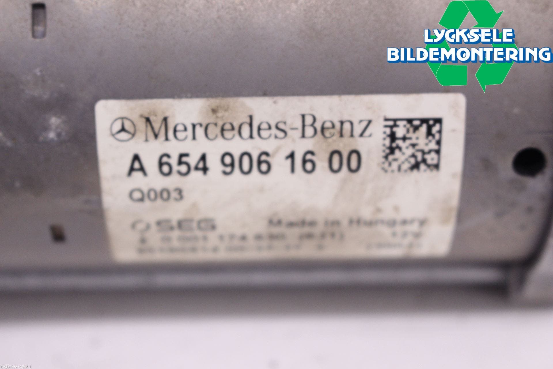 Mercedes-Benz MB E-KLASS (W213) 16-23 Startmotor Diesel