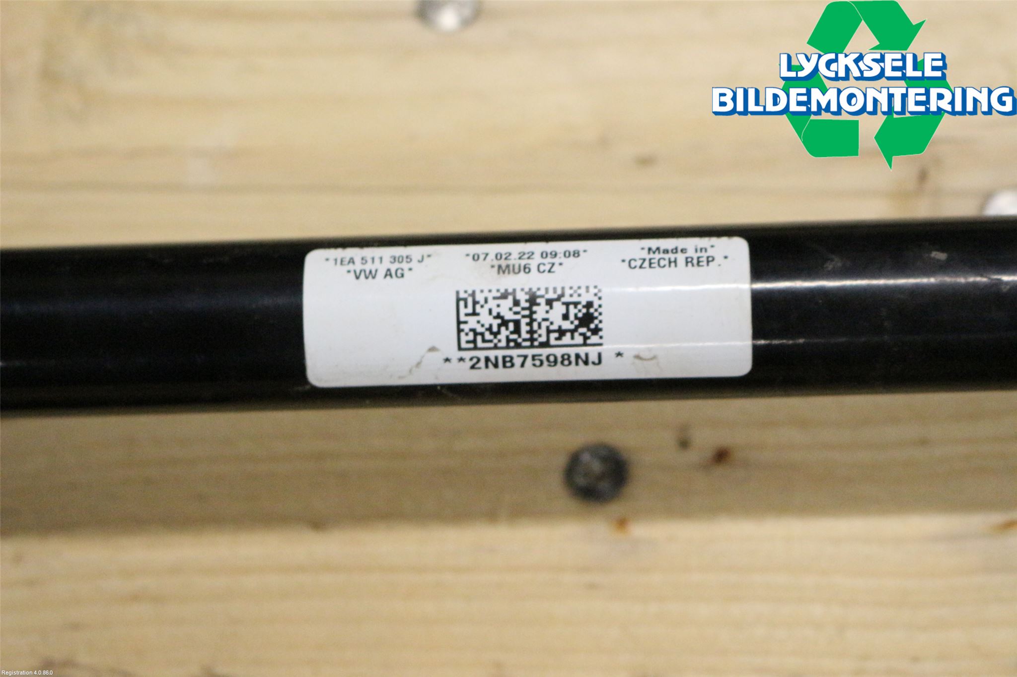 Volkswagen VW ID.4 21- Krängningshämmare Bak