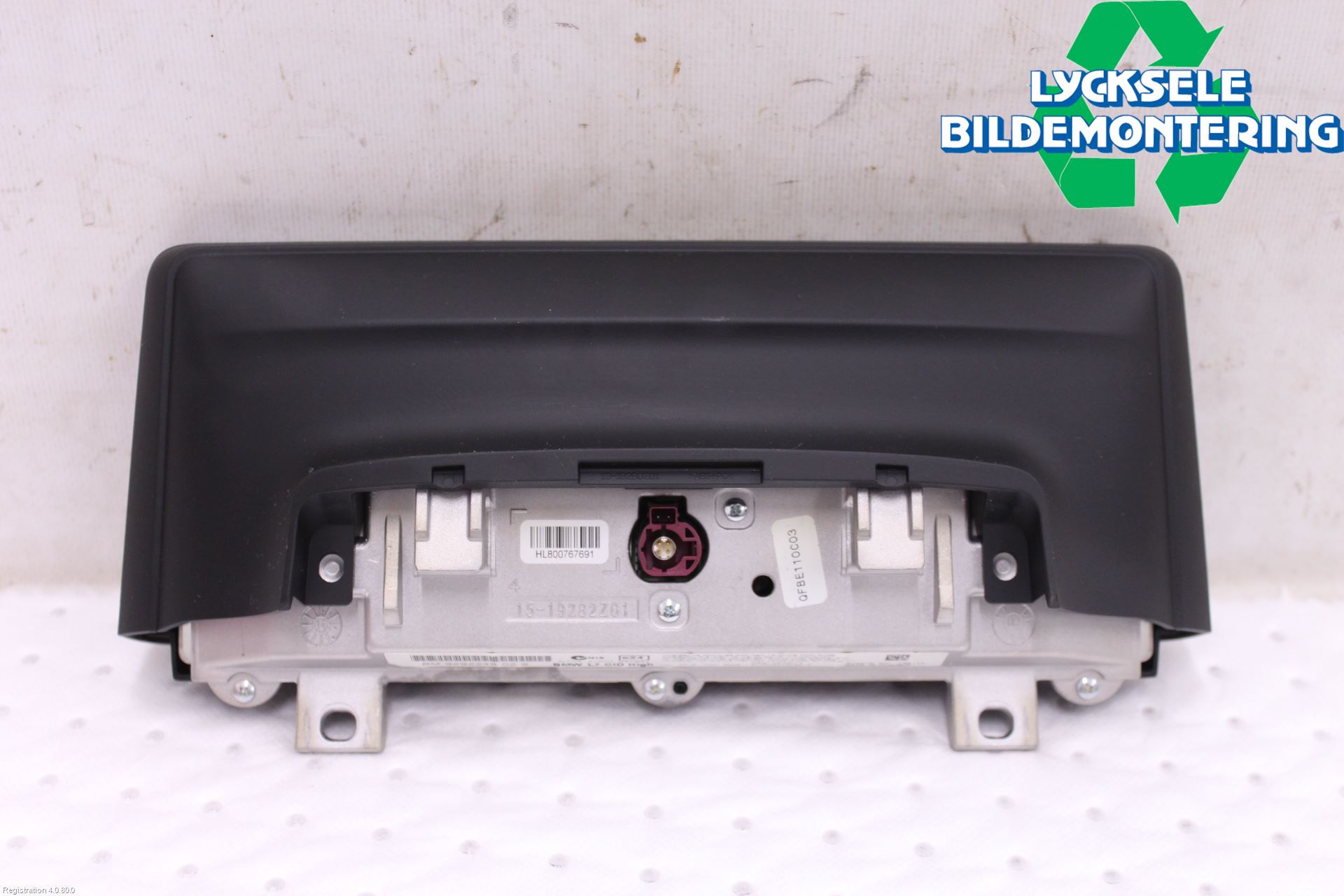 BMW 3 F30/F31/F80 12-19 Bildskärm