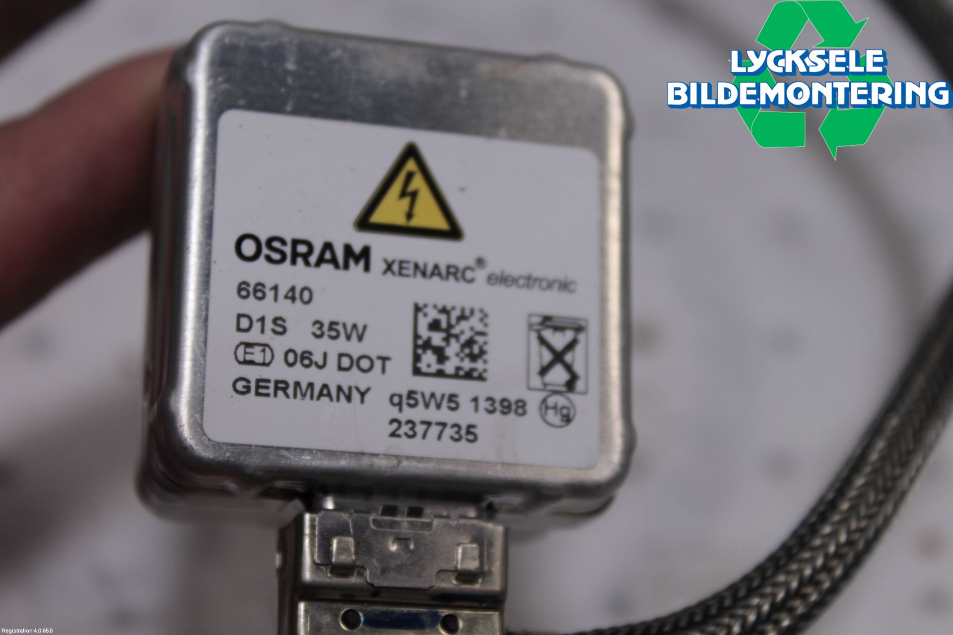 BMW X3 F25 10-17 Styrenhet Strålkastare