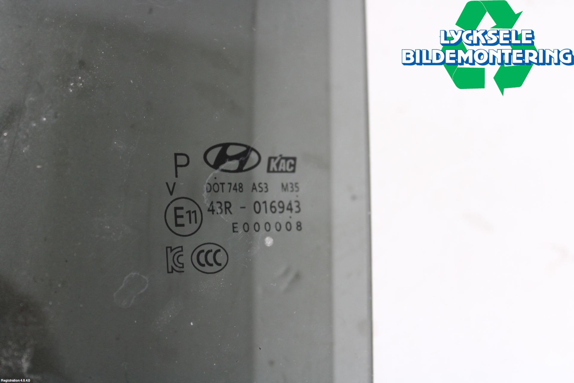 Hyundai KONA/ELECTRIC OS 18-23 Dörruta Bak Vänster