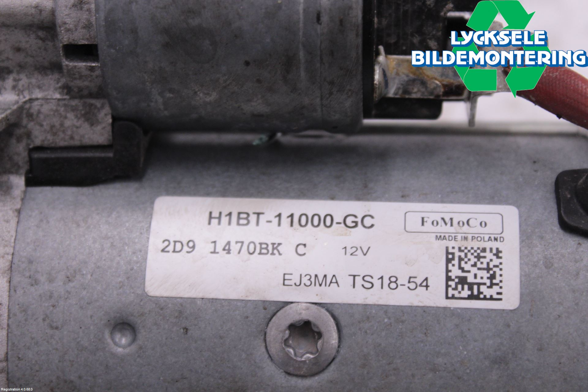 Ford FOCUS 19- Startmotor Diesel