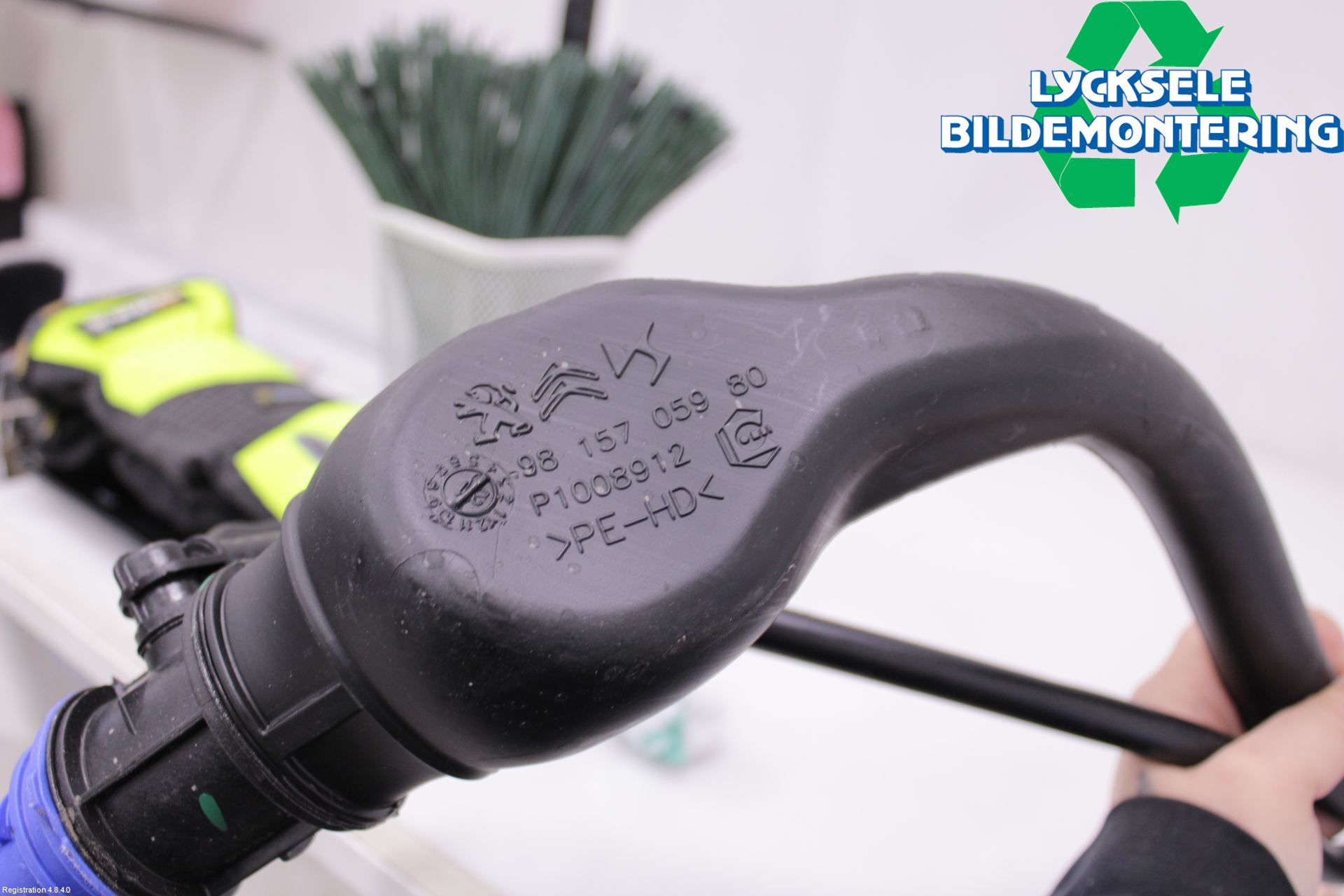 Peugeot PARTNER/E-PARTNER 19- Bränslepåfyllnrör-Slang