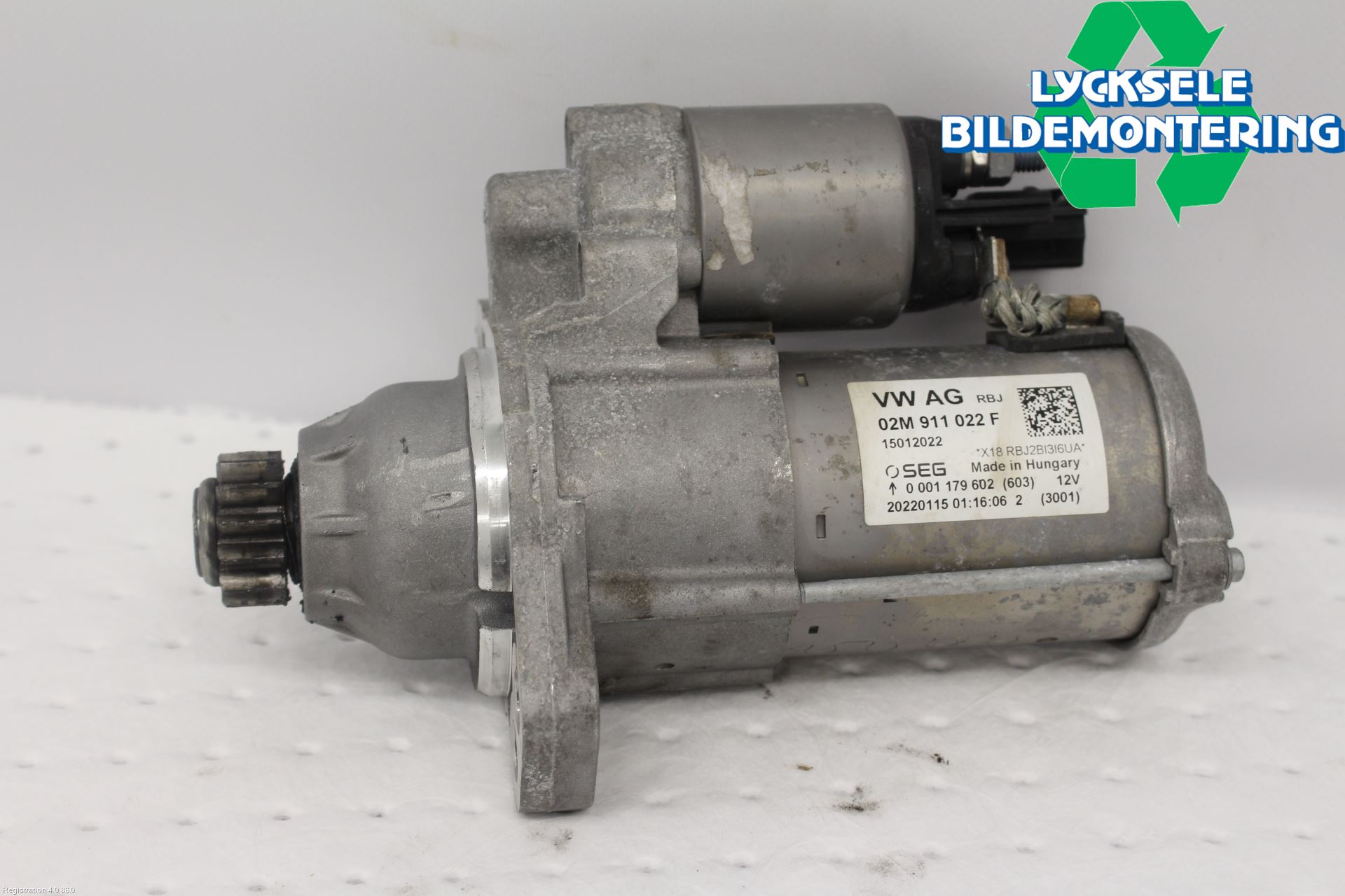 Volkswagen VW T-ROC 18- Startmotor