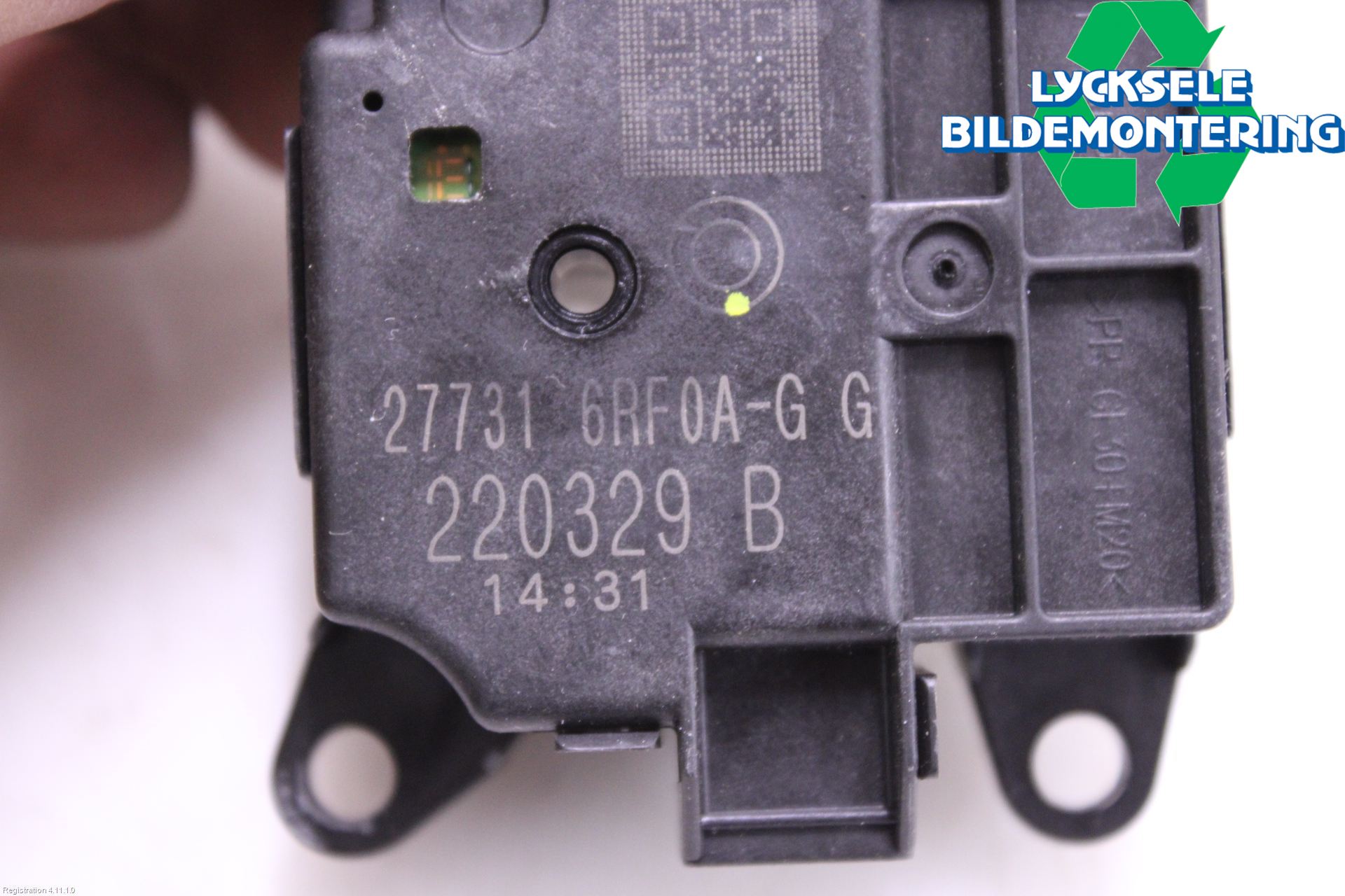 Nissan QASHQAI 21- Ac Reglermotor