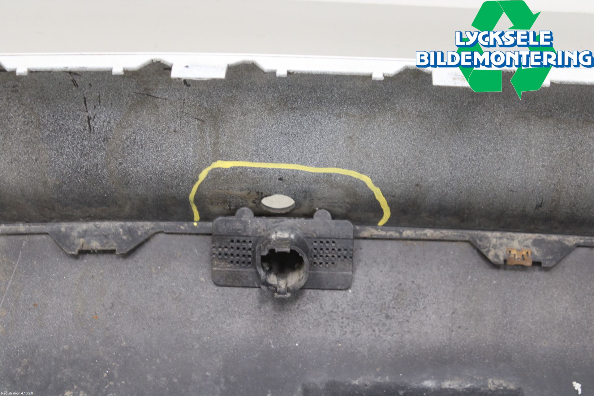 Volvo V70 08-13 Spoiler Bak