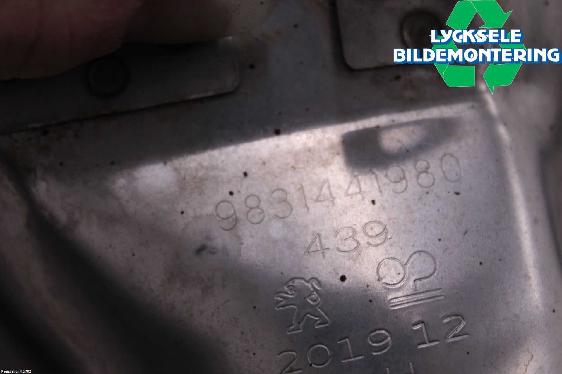 Peugeot 2008/E-2008 20- Avgassystem Övrigt