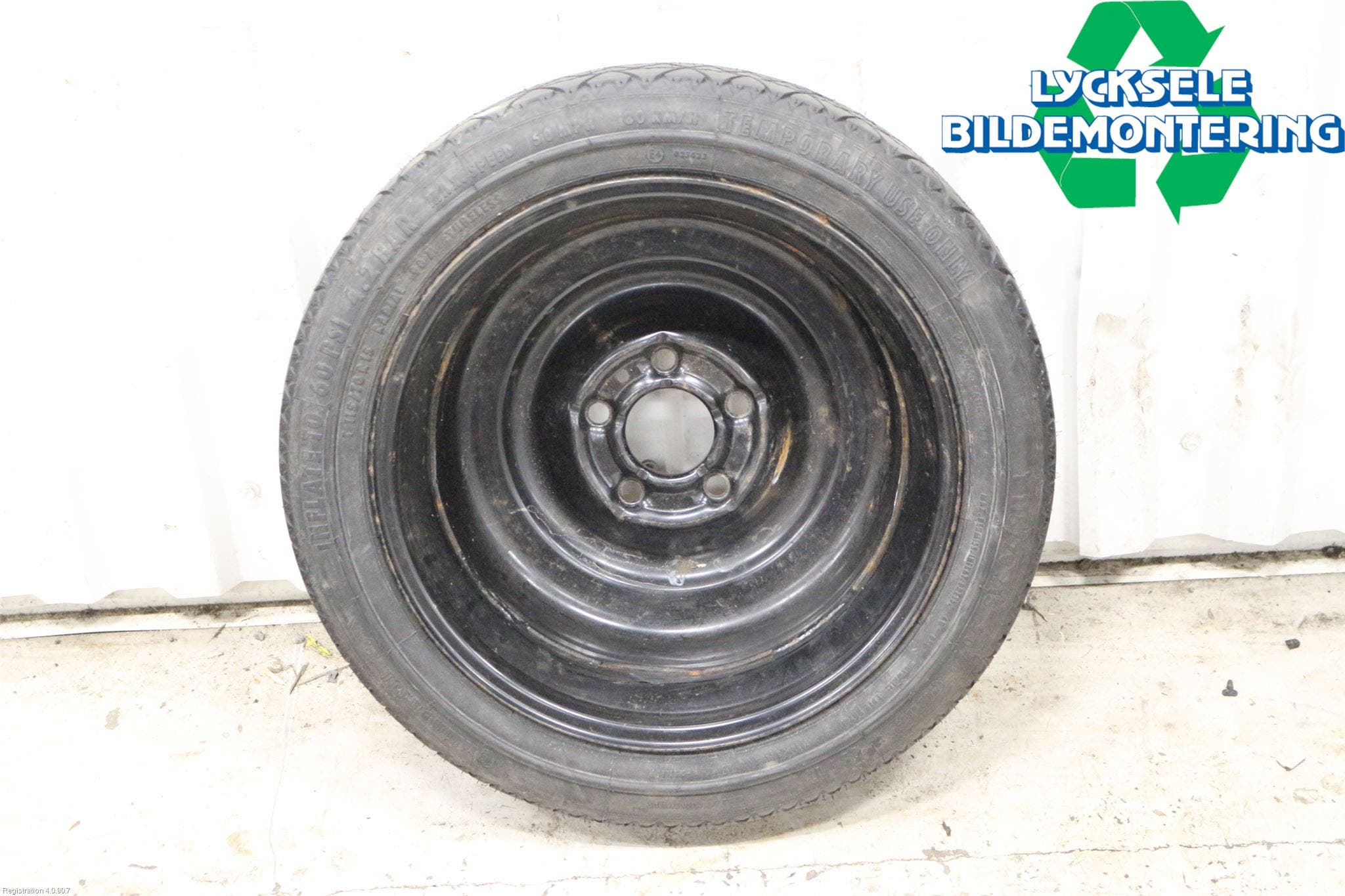 Volvo S70/V70/XC 97-00 Hjul Reservhjul Minityp