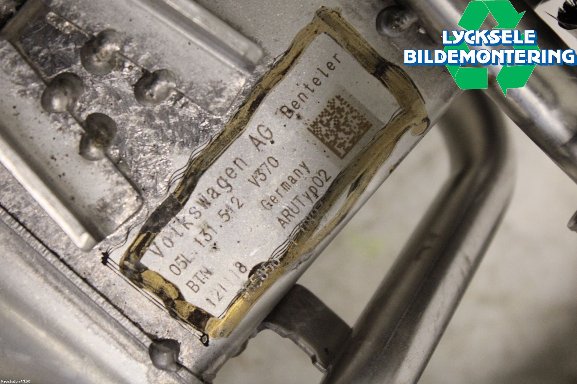 Audi A6 F2/C8 19- Avgaskylare