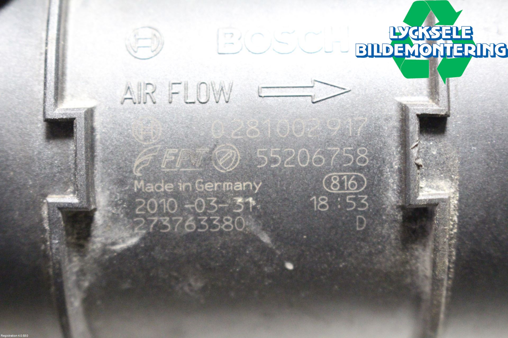 Suzuki SX4 10-13 Injluftmassamätare