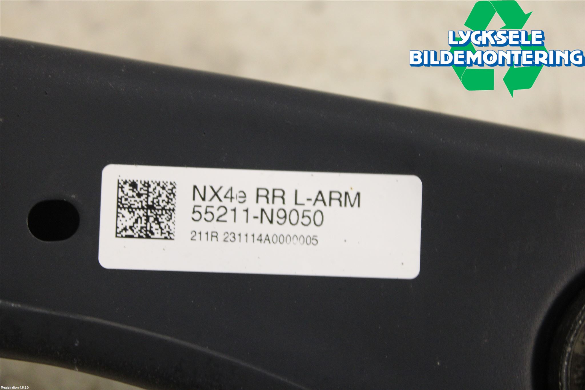 Hyundai TUCSON 05- Bärarm Bak Höger