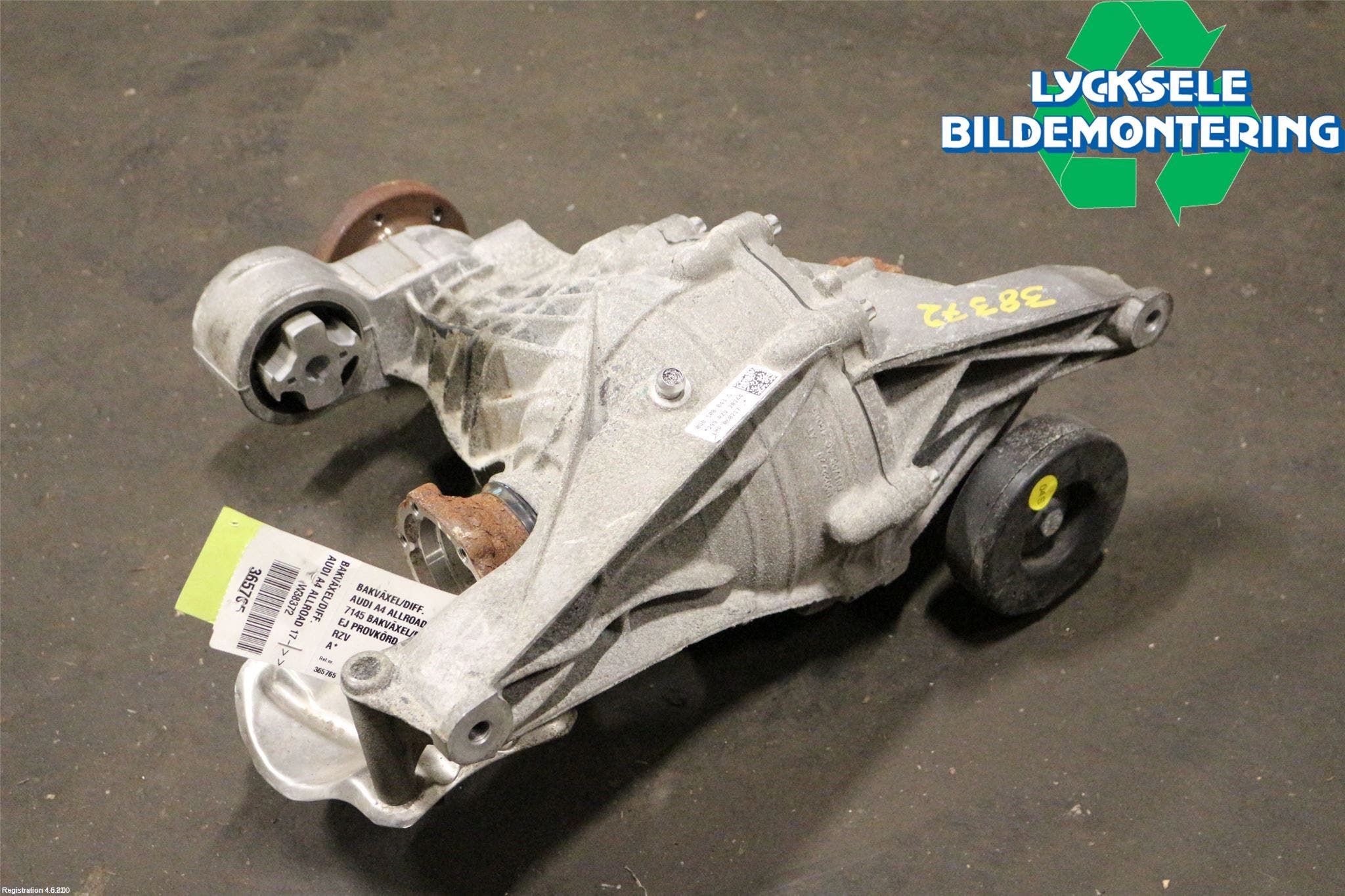 Audi A4 ALLROAD 17- Bakväxel-Diff