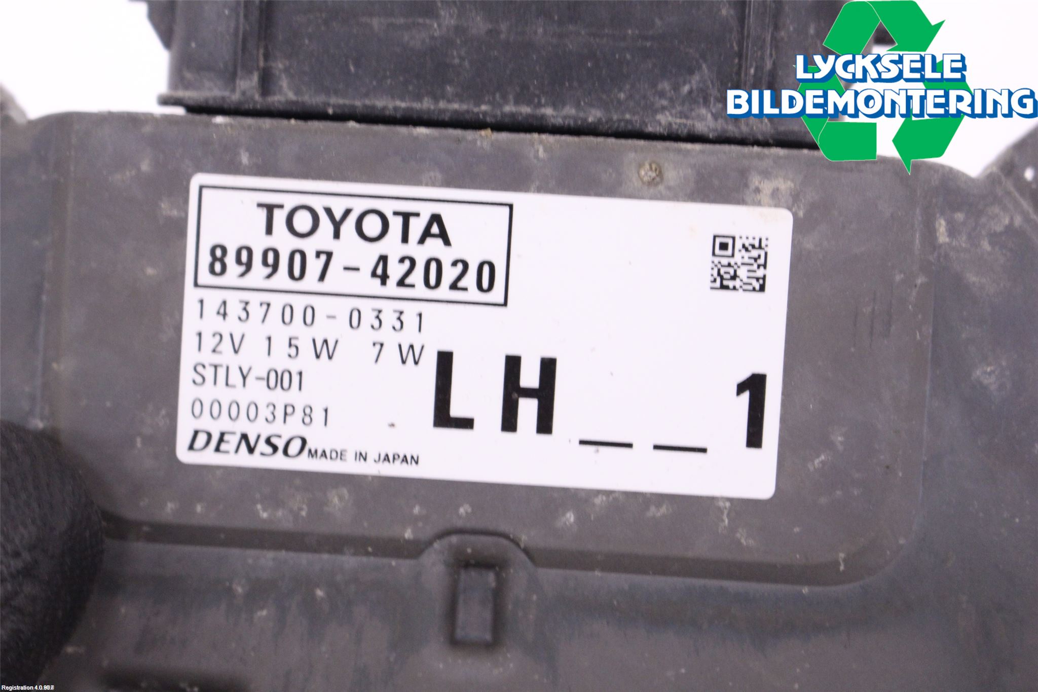 Toyota RAV4 19- Styrenhet Strålkastare