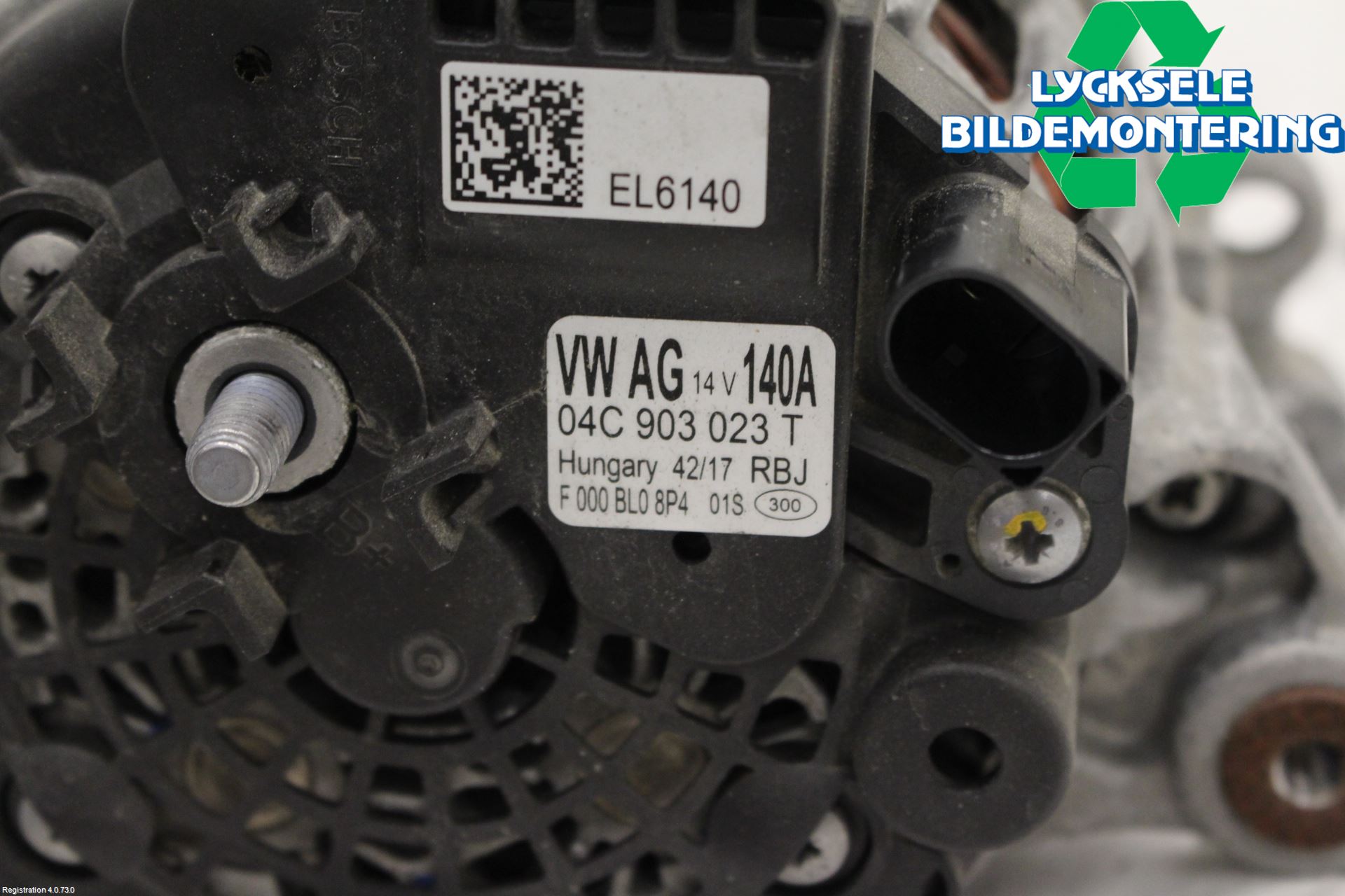Volkswagen VW PASSAT 15-19 Generator