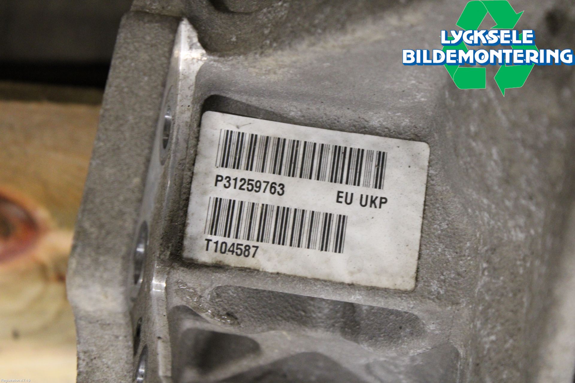 Volvo XC60 09-13 Växel Fördelningslåda