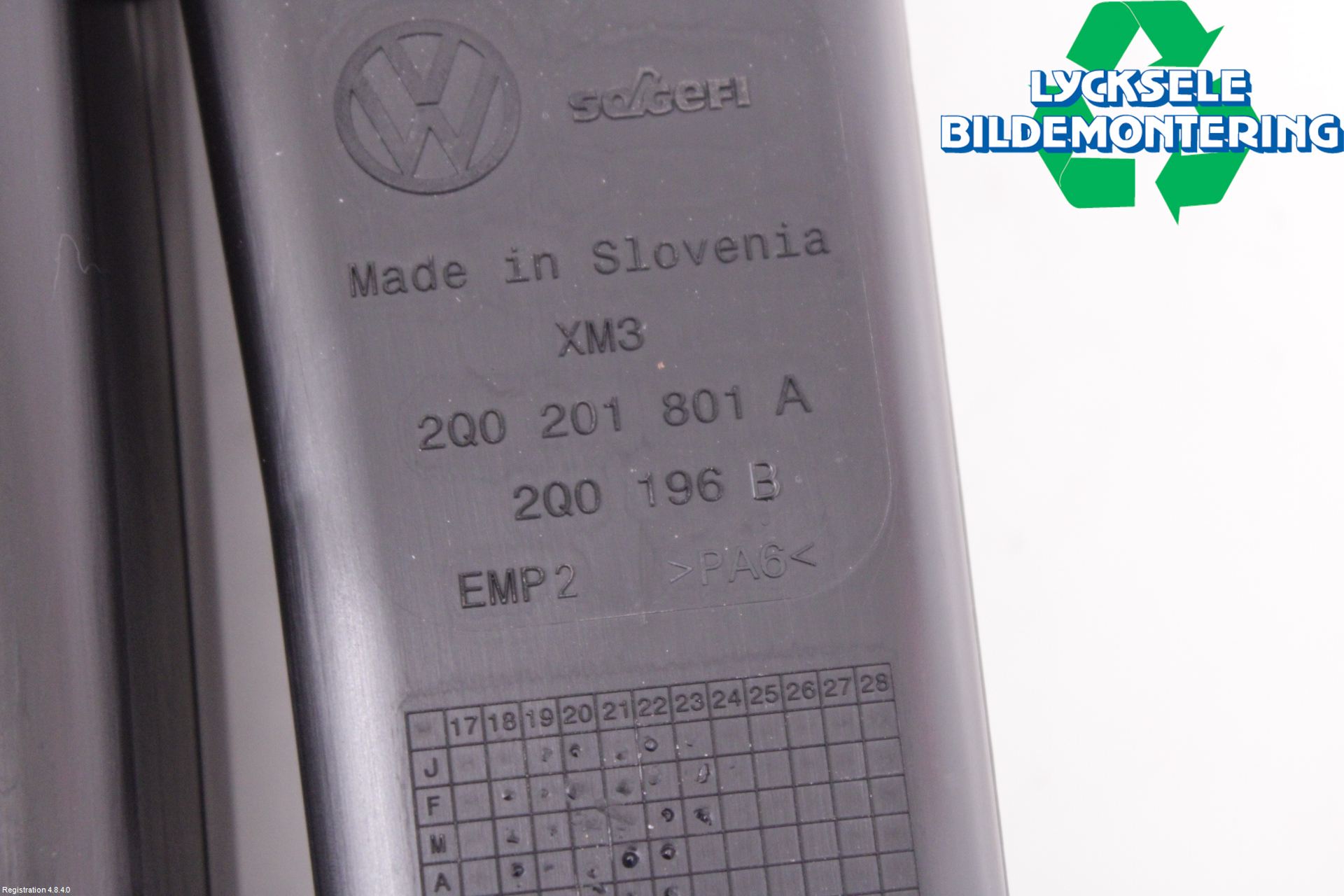 Volkswagen VW TAIGO 22- Bränsle Kolkanister
