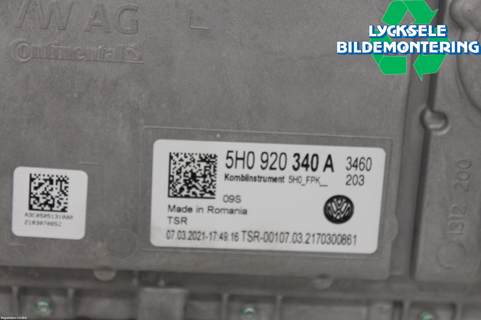 Volkswagen VW CADDY 21- Instrument Komb