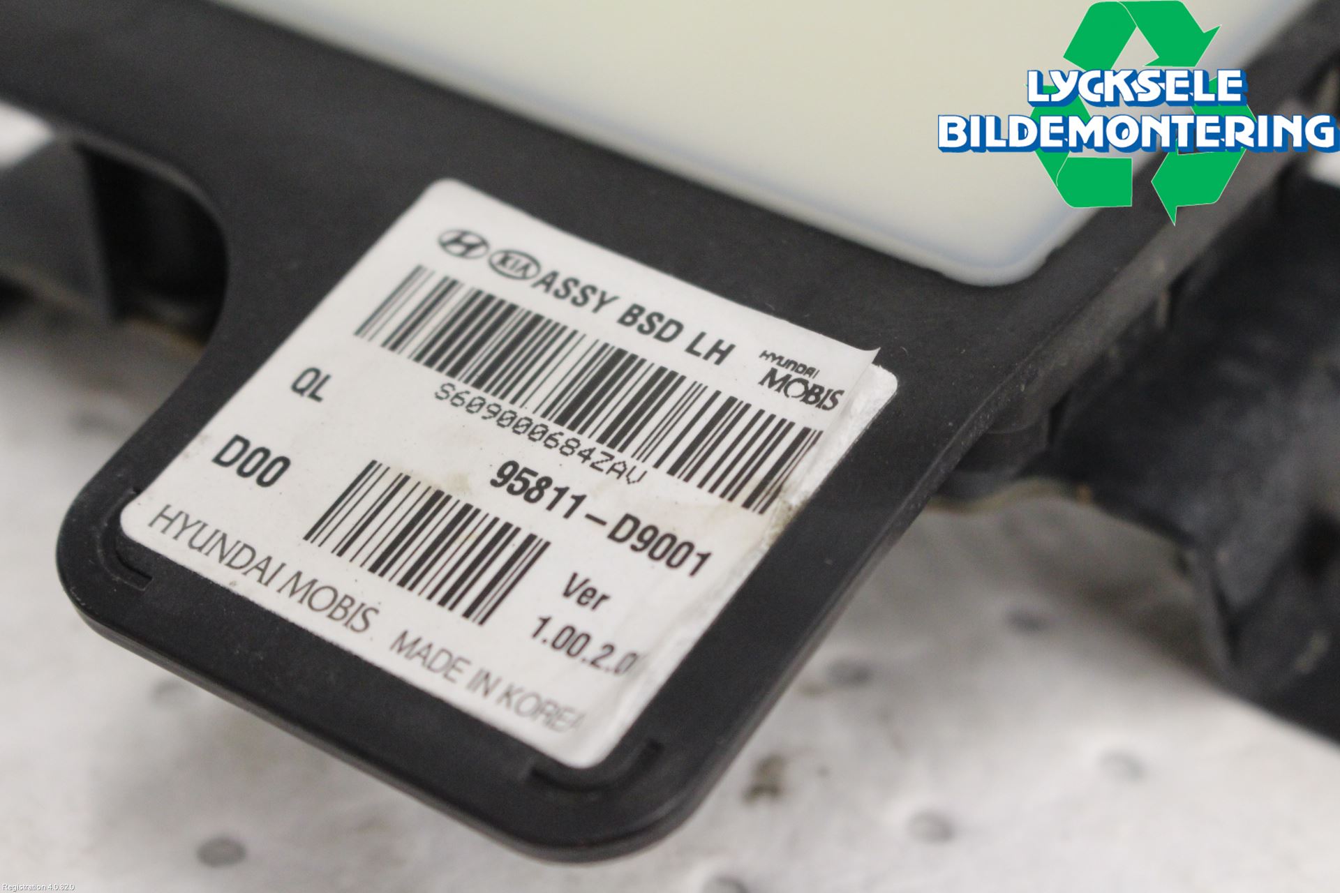 Kia SPORTAGE (QL) 16-21 Sensor Aktivt Kollisionsskydd