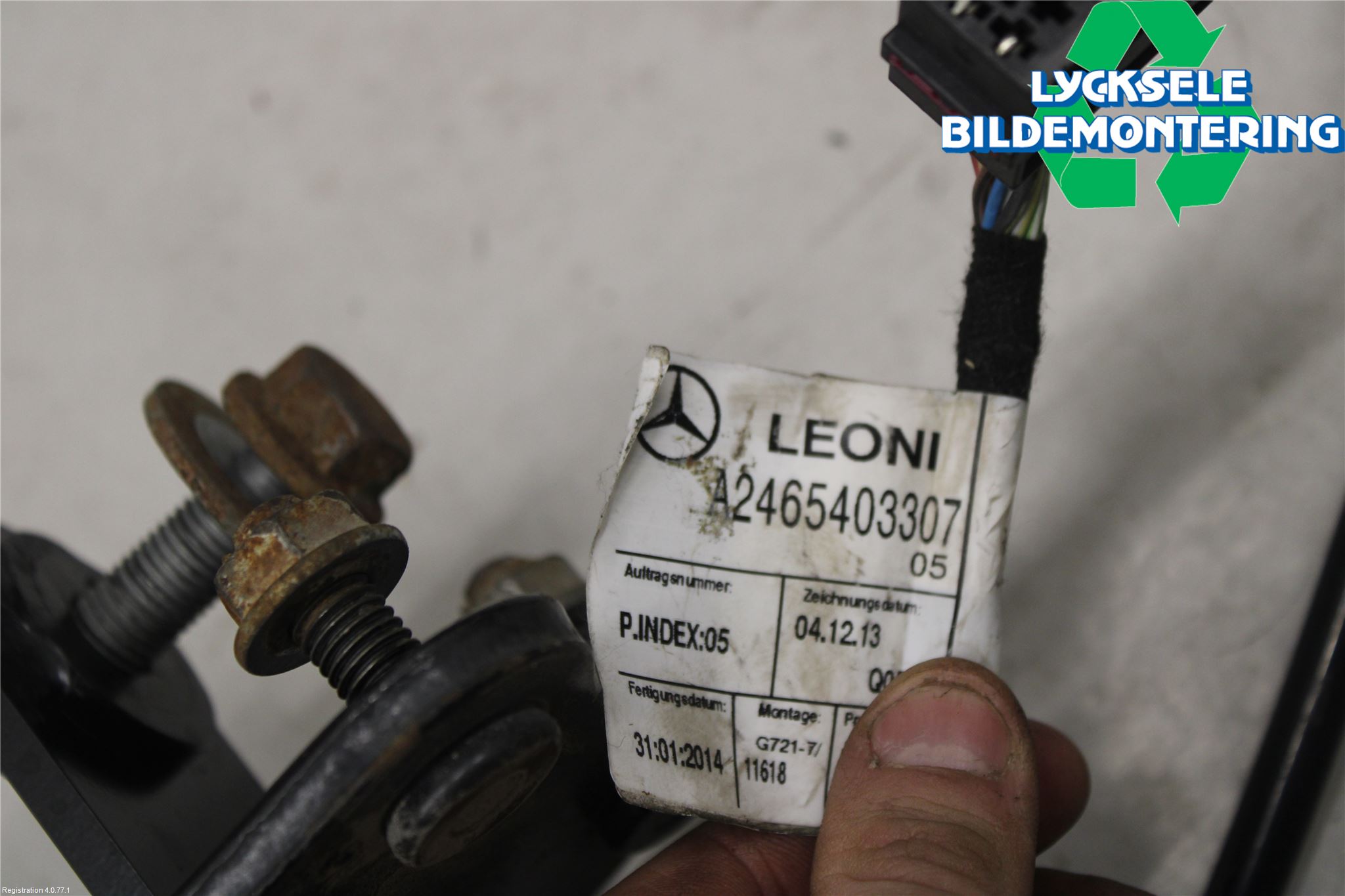 Mercedes-Benz MB B-KLASS (W246/W242) 12-19 Dragkrok