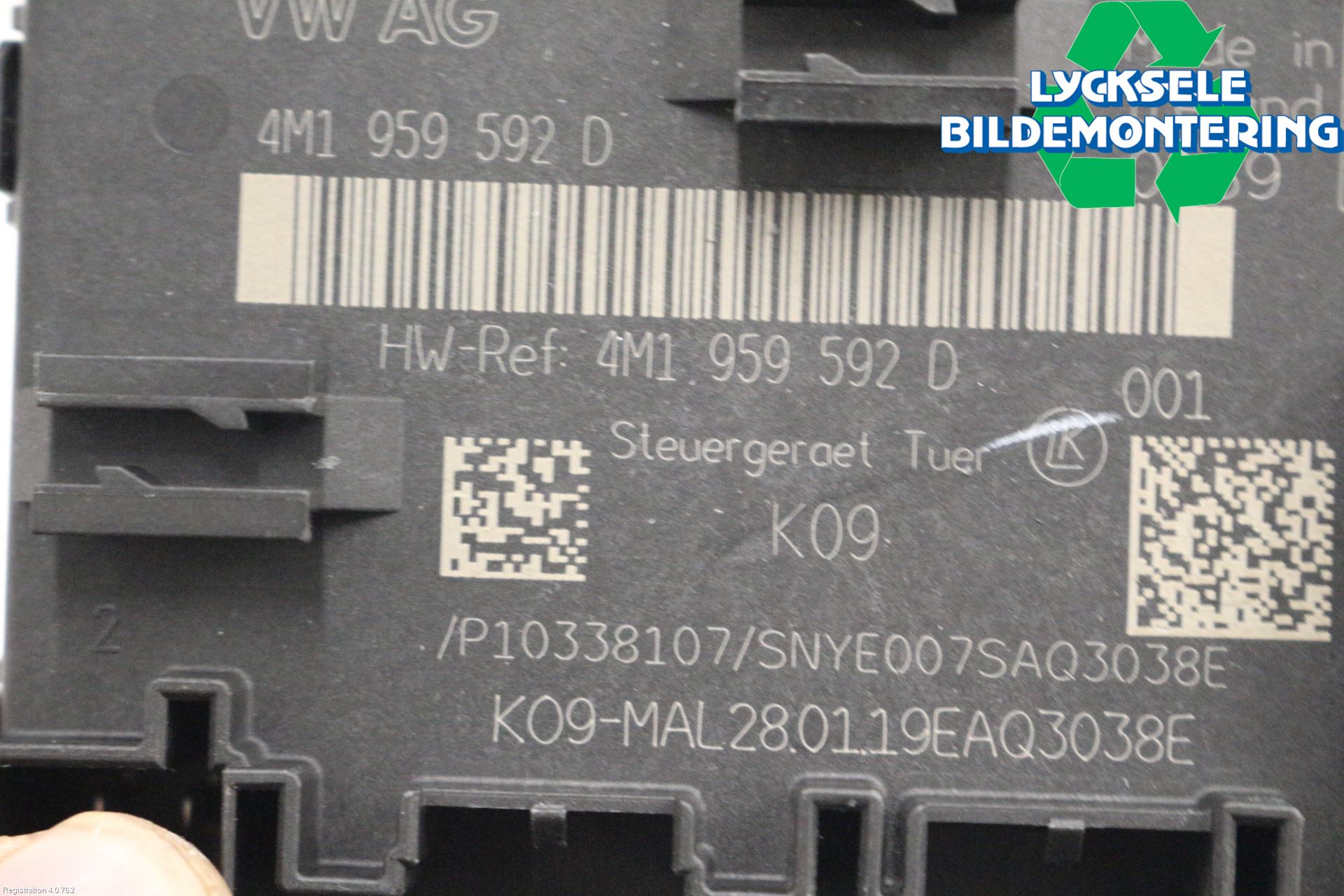 Audi A6 F2/C8 19- Styrenhet Dörr