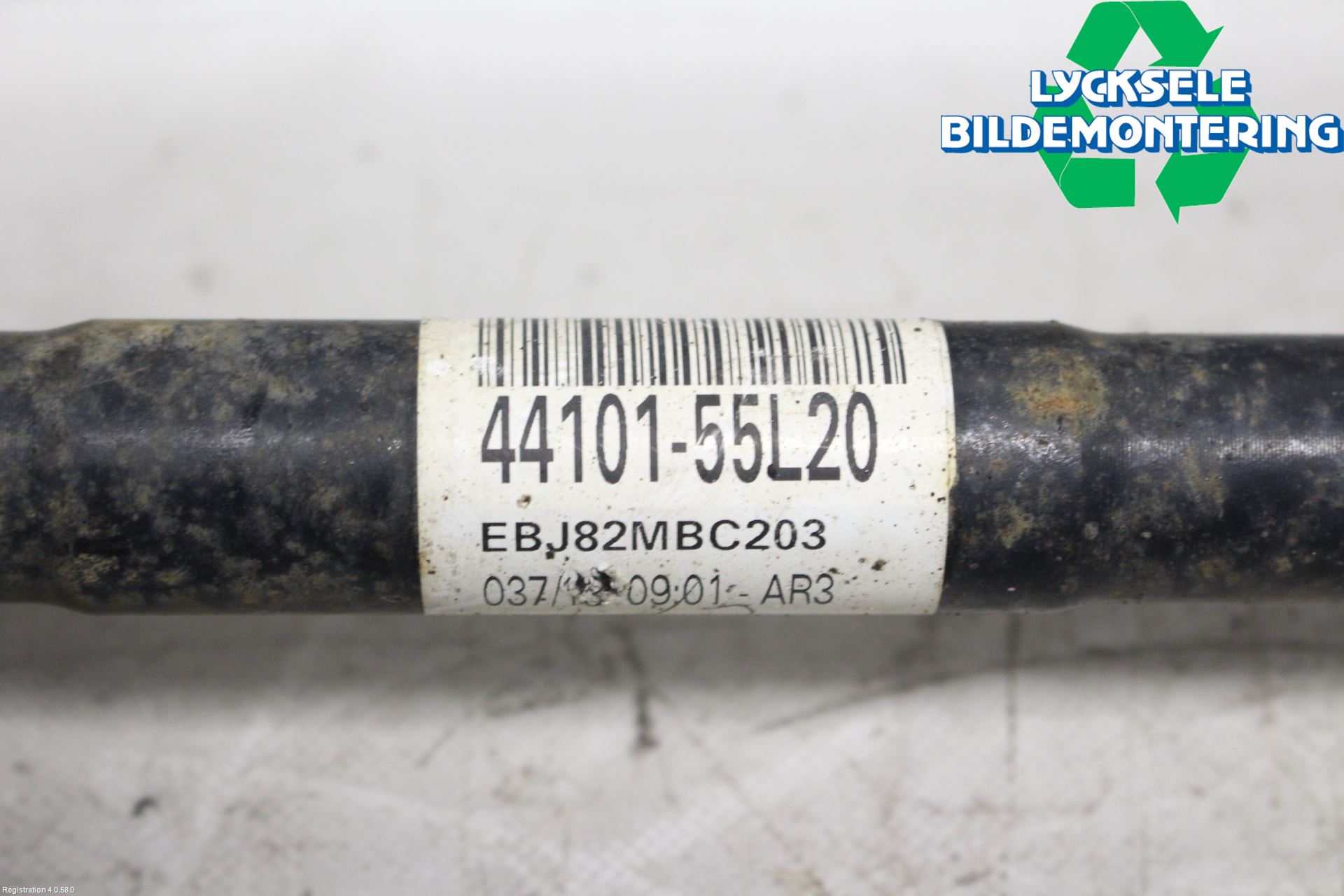 Suzuki SX4 10-13 Drivaxel Fram Höger