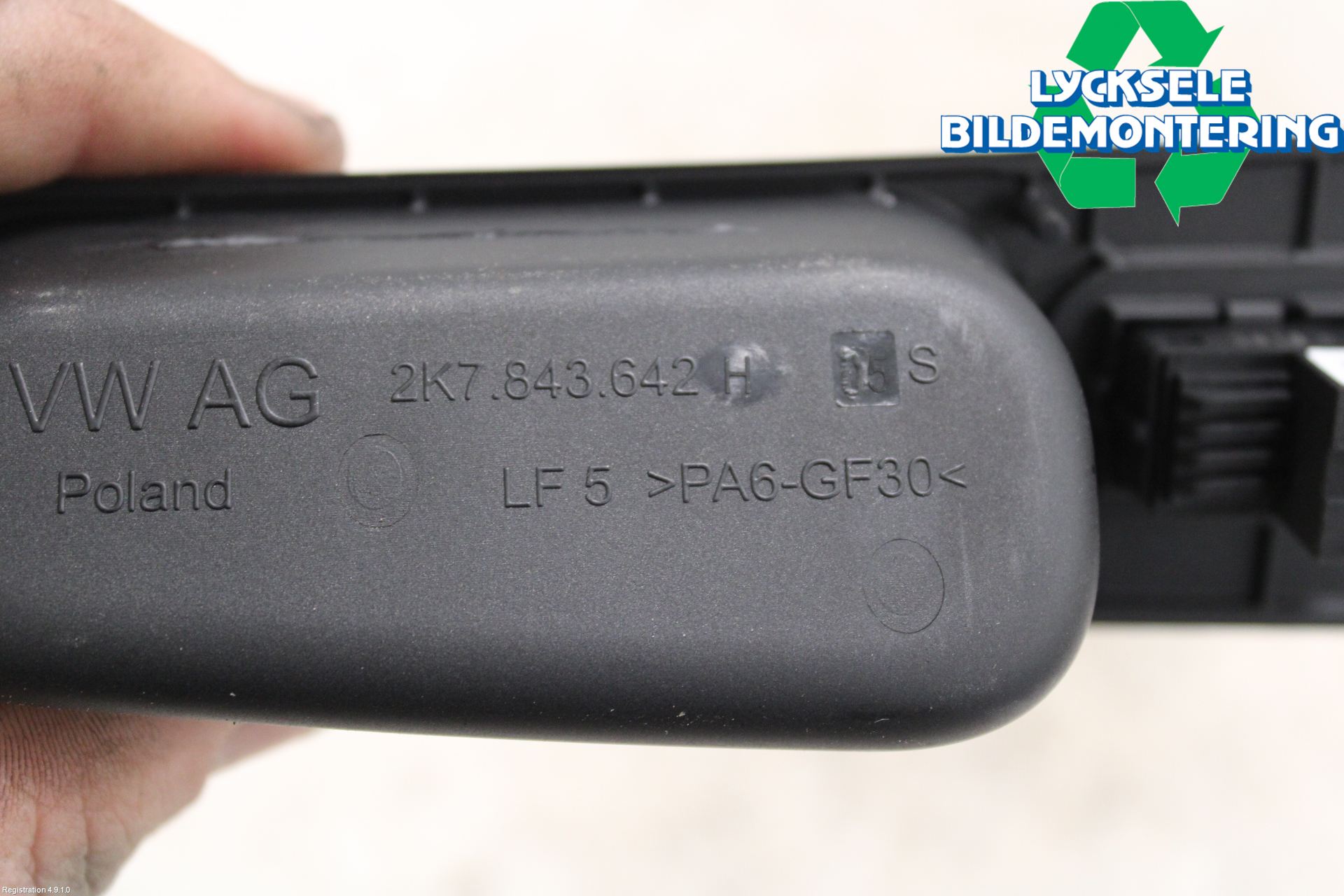 Volkswagen VW CADDY 11-15 Strömställare Dörröppnare