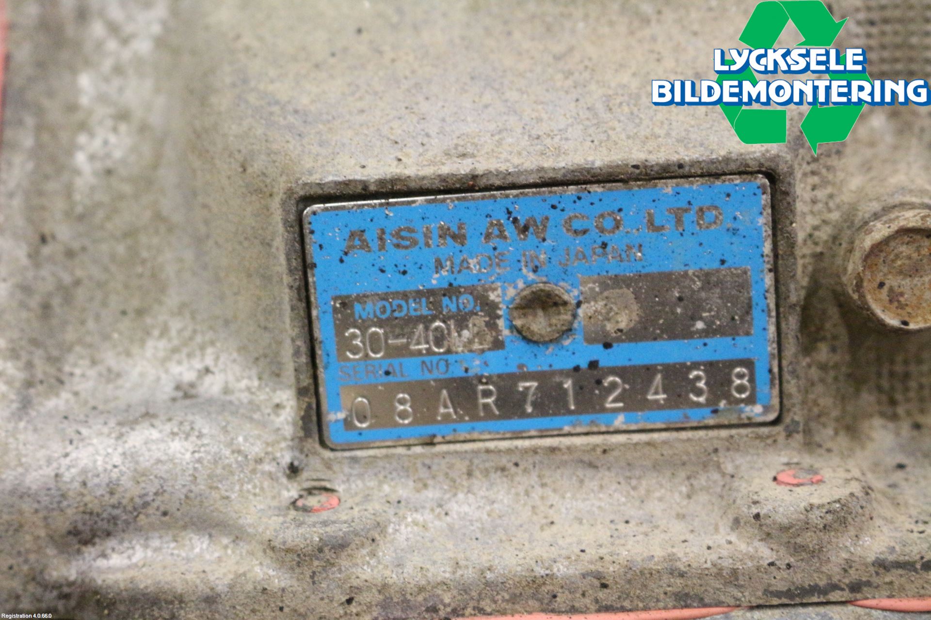 Isuzu D-MAX Växellåda Automat