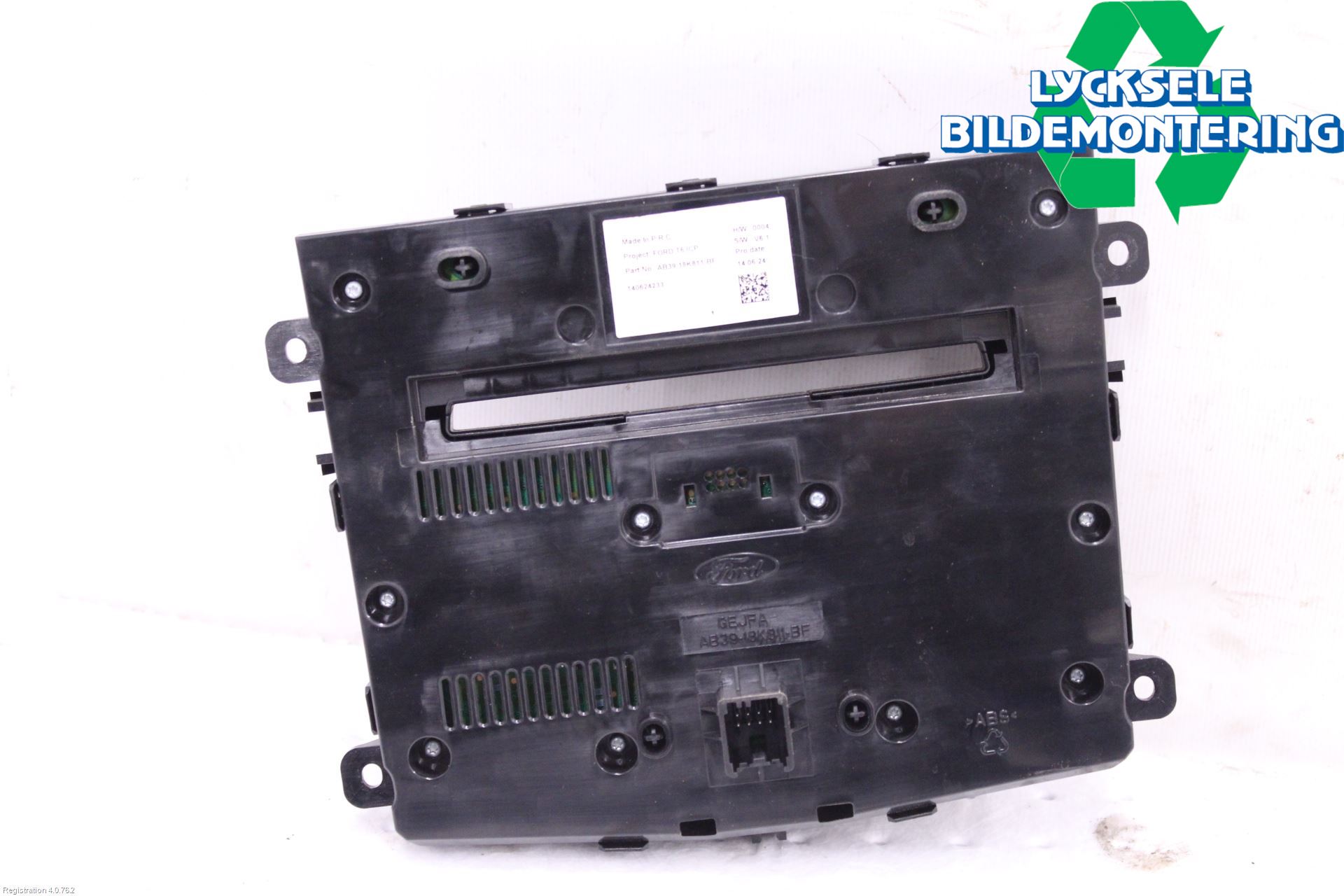 Ford RANGER EU 12-23 Cd Radio - Multimediapanel