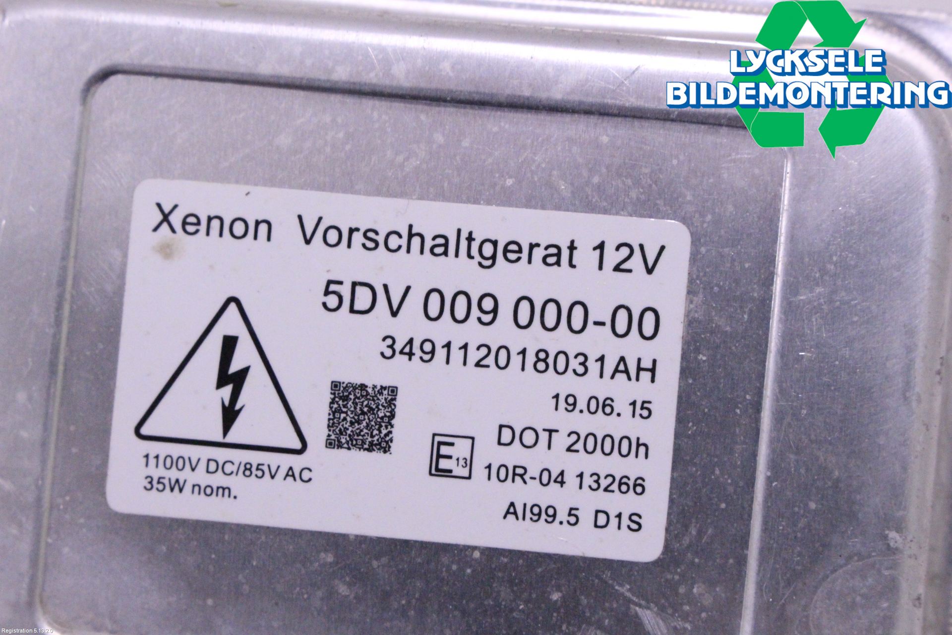 Ford KUGA 08-12 Styrenhet Strålkastare