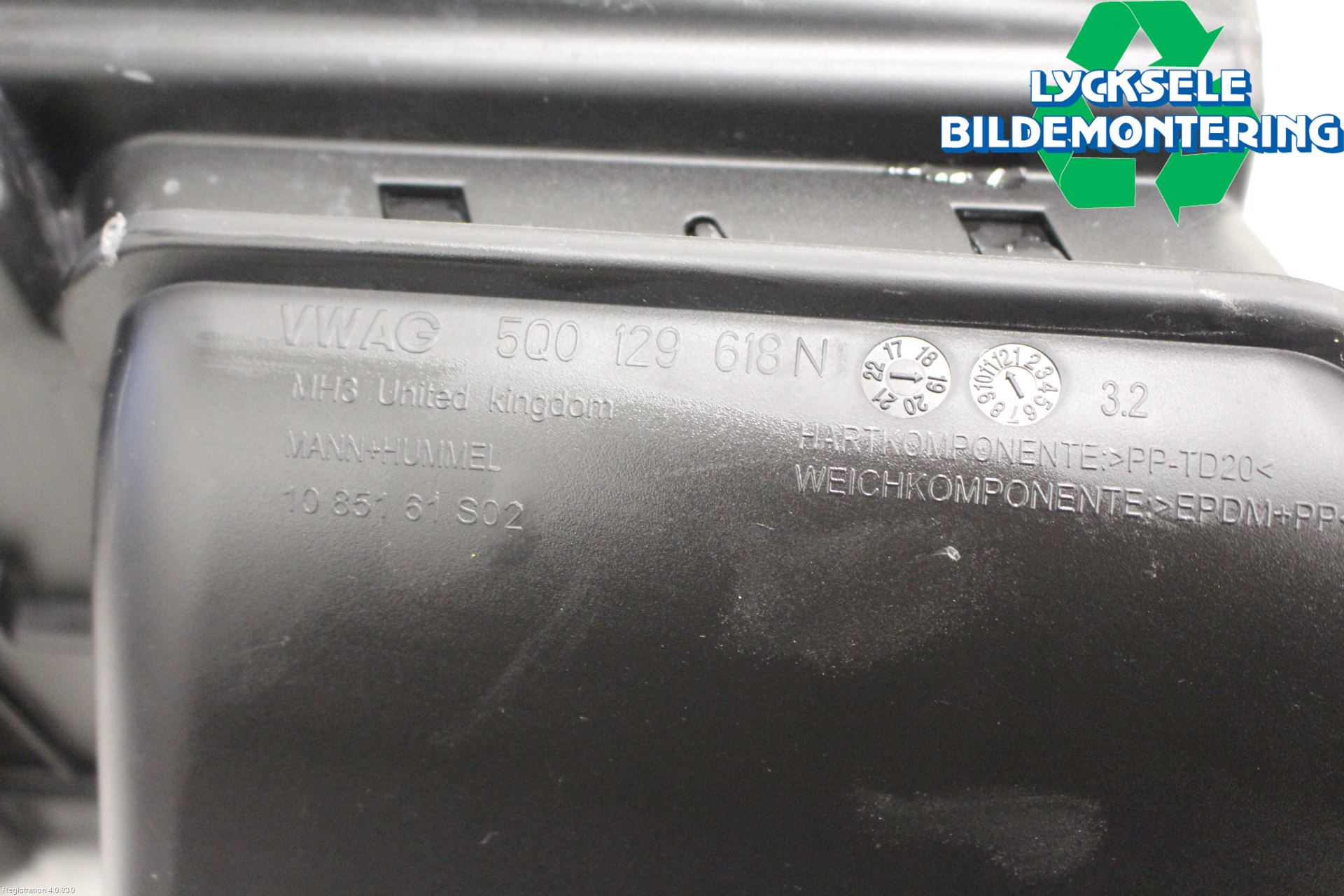 Volkswagen VW GOLF / E-GOLF VII 13-20 Luftrenare