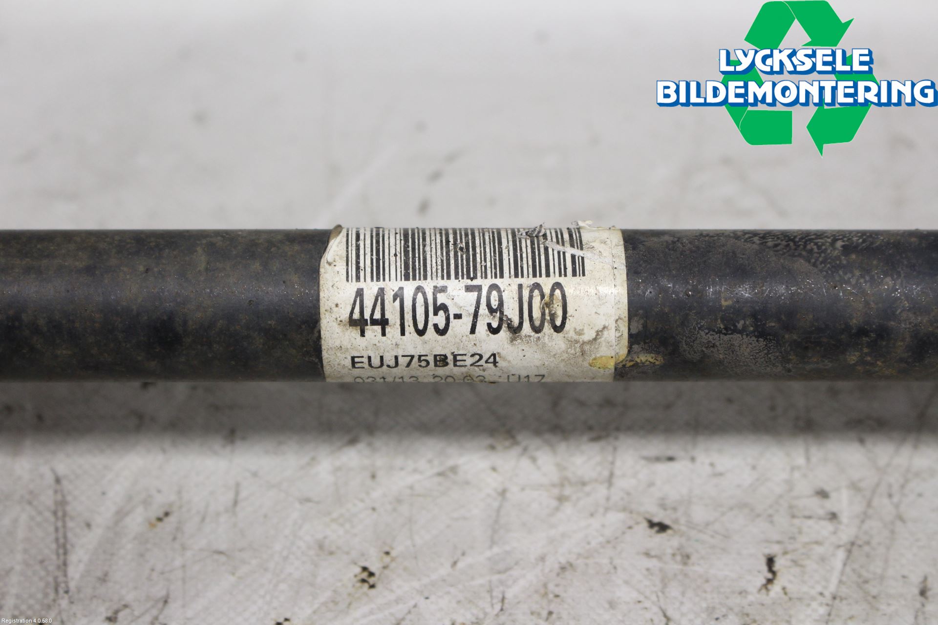 Suzuki SX4 10-13 Drivaxel Bak Höger