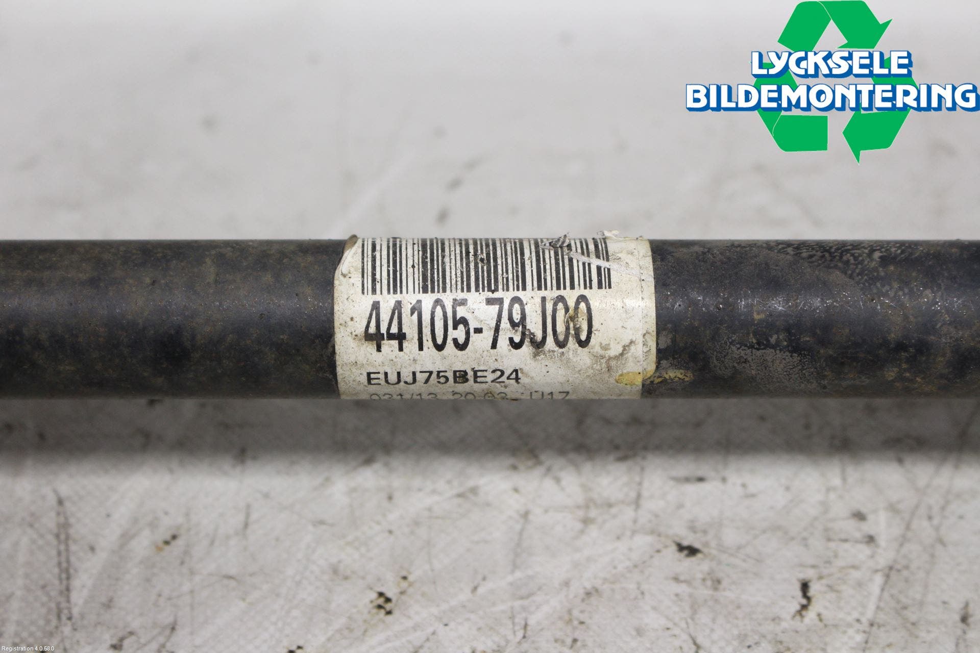Suzuki SX4 10-13 Drivaxel Bak Höger