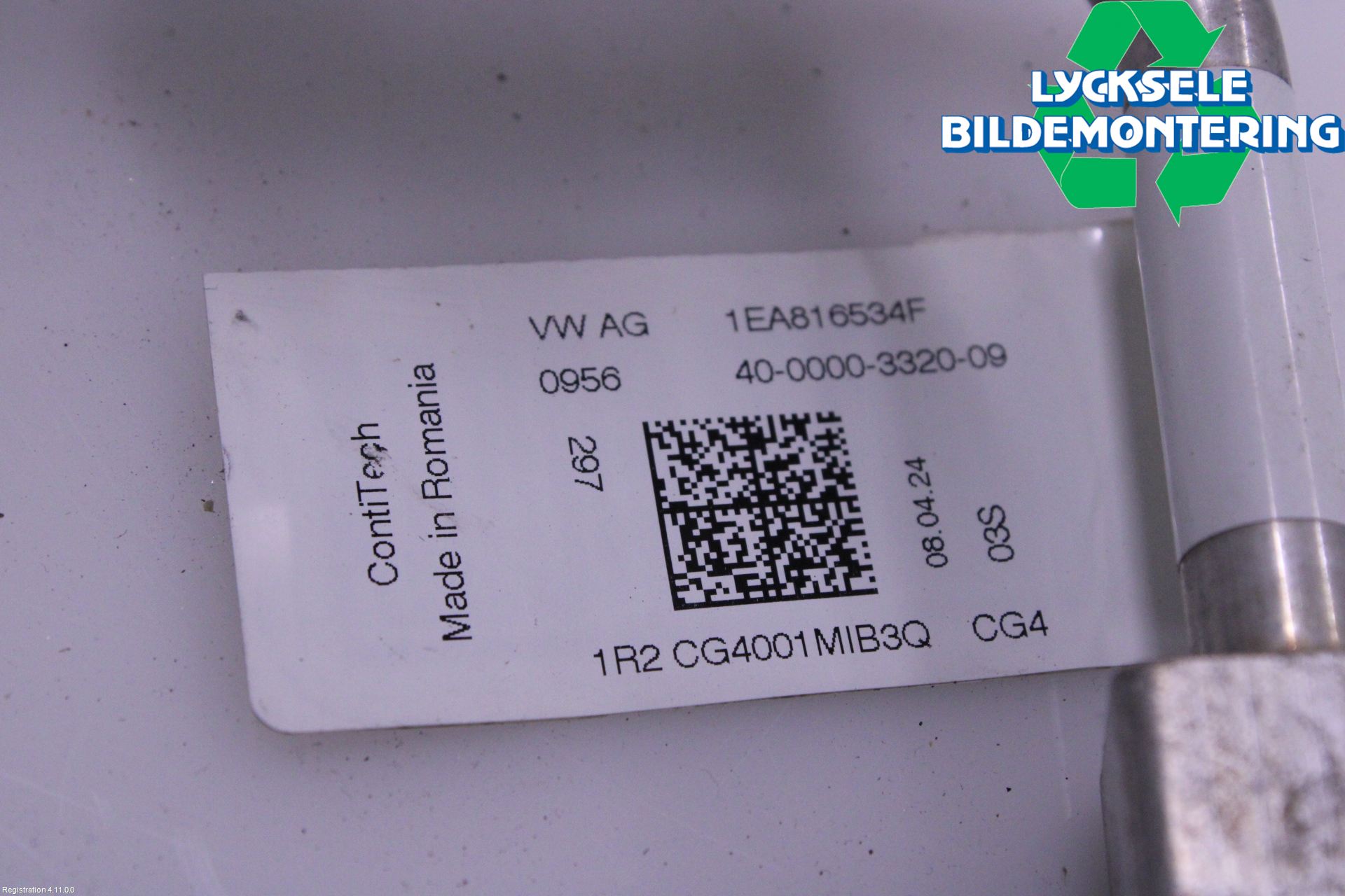 Audi Q4 E-TRON FZ 22- Ac Slang-Rör