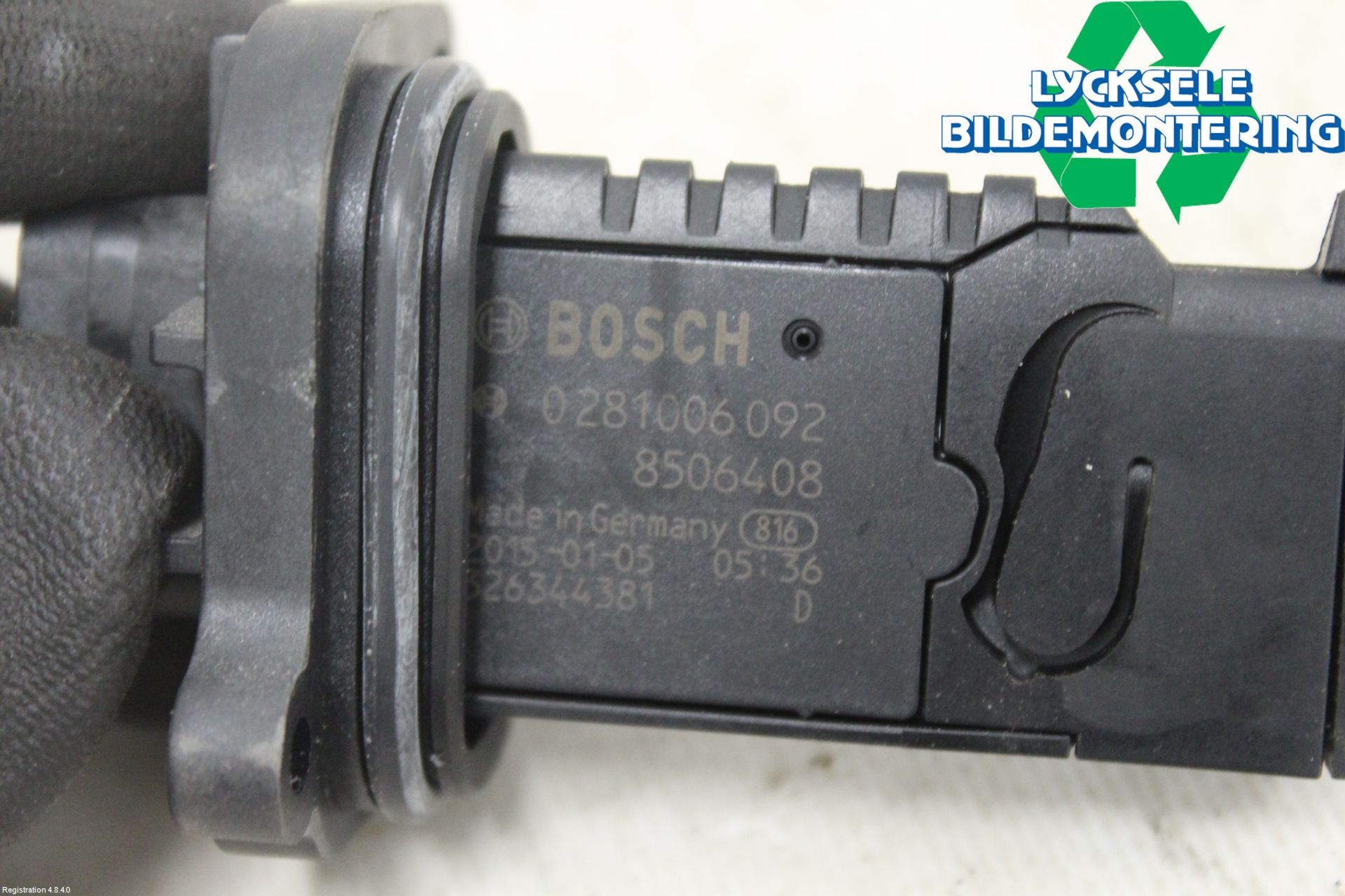 BMW 3 F30/F31/F80 12-19 Injluftmassamätare