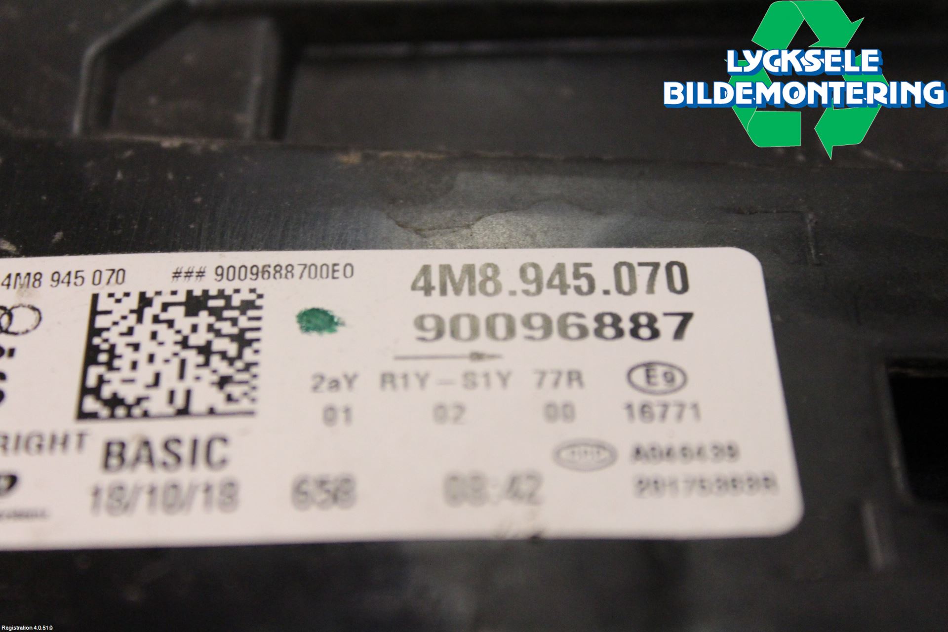 Audi Q8/SQ8 4M 19- Bakljus Höger