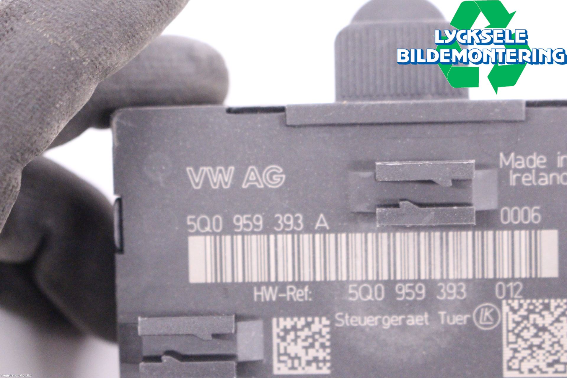 Volkswagen VW GOLF / E-GOLF VII 13-20 Styrenhet Dörr