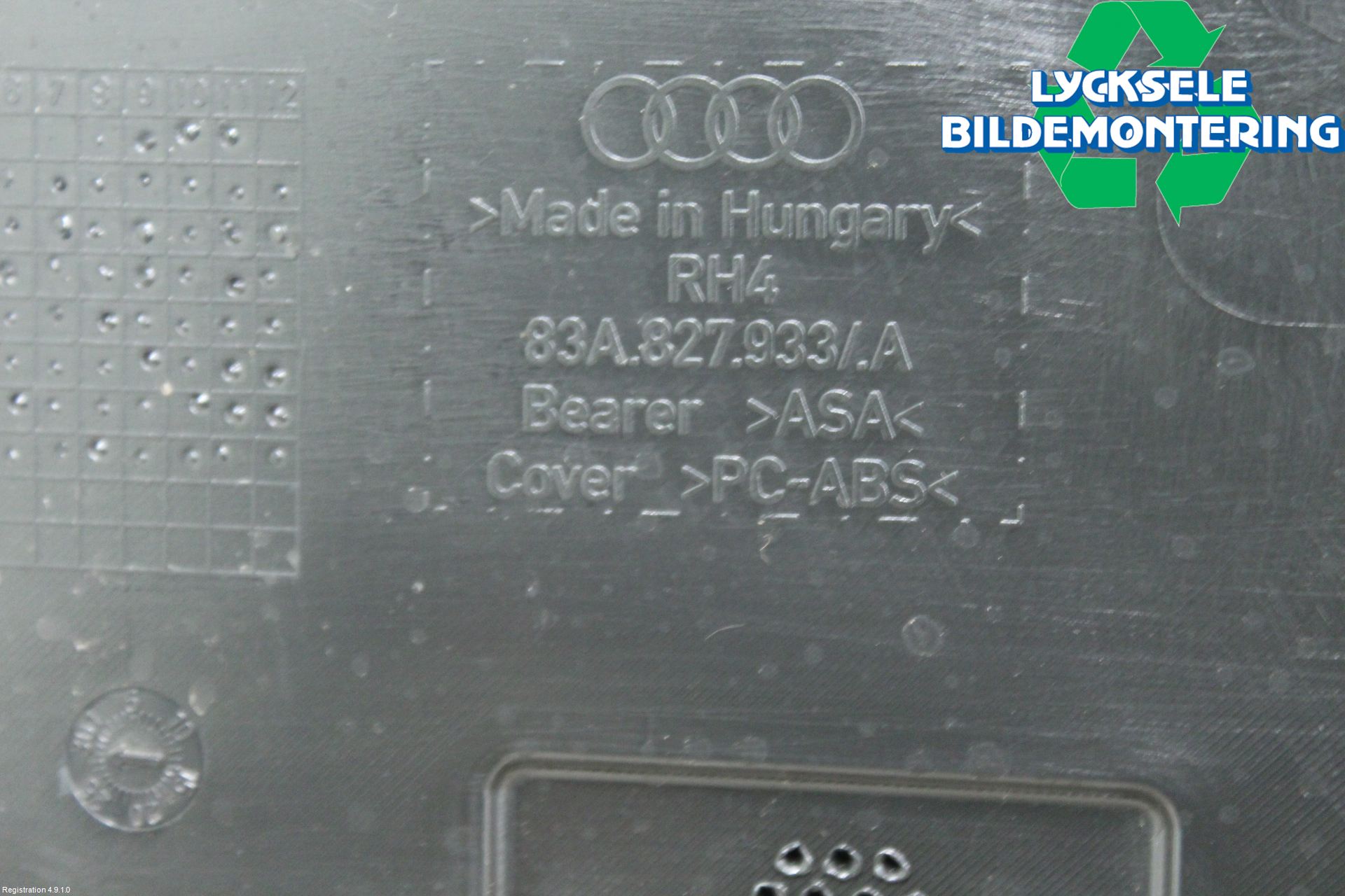 Audi Q3 F3 19- Spoiler Baklucka