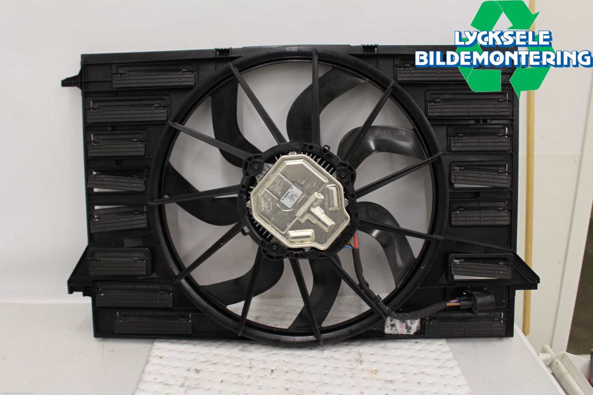 Audi A4/S4 B9 16-19 Kylfläkt El