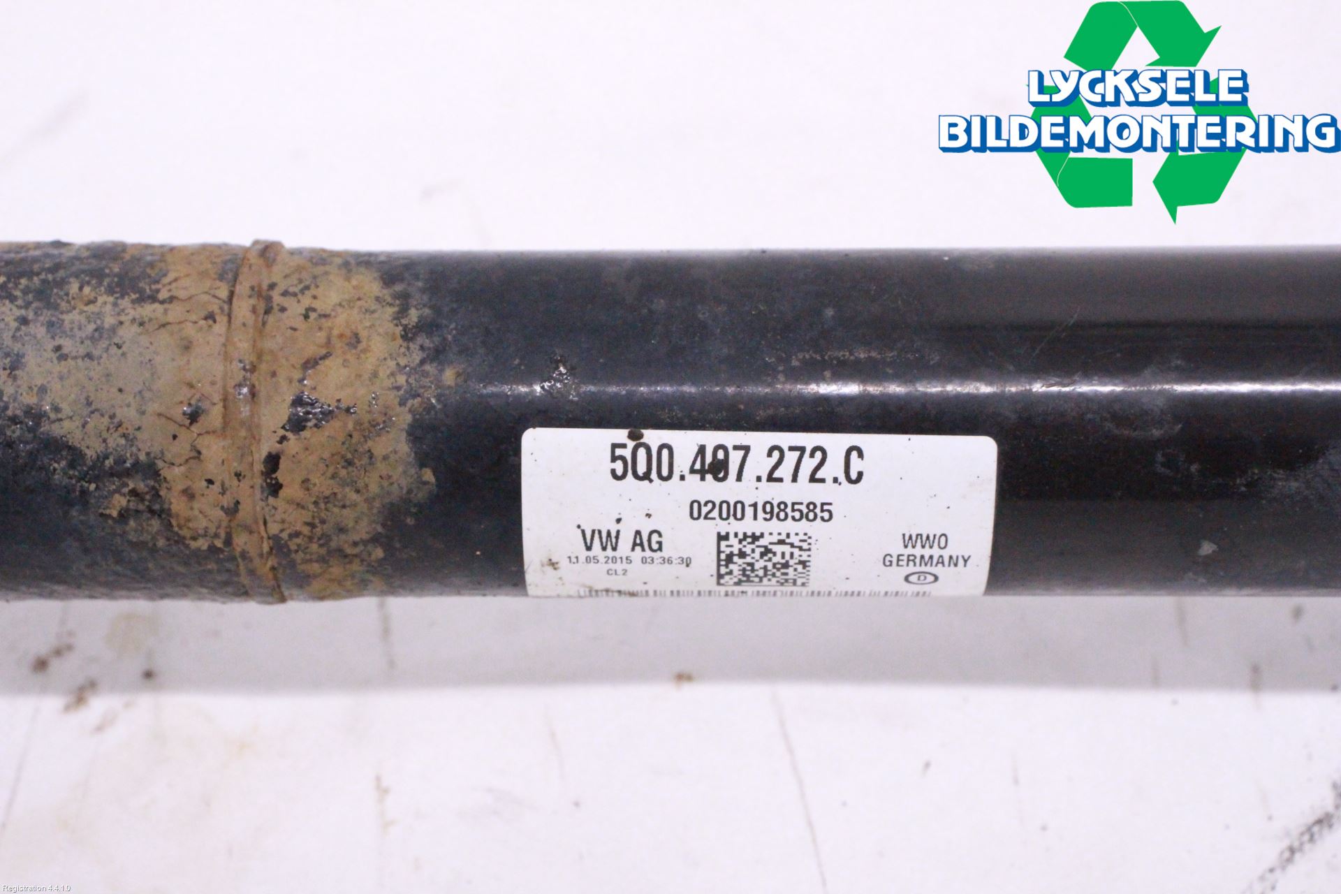 Volkswagen VW GOLF / E-GOLF VII 13-20 Drivaxel Fram Höger
