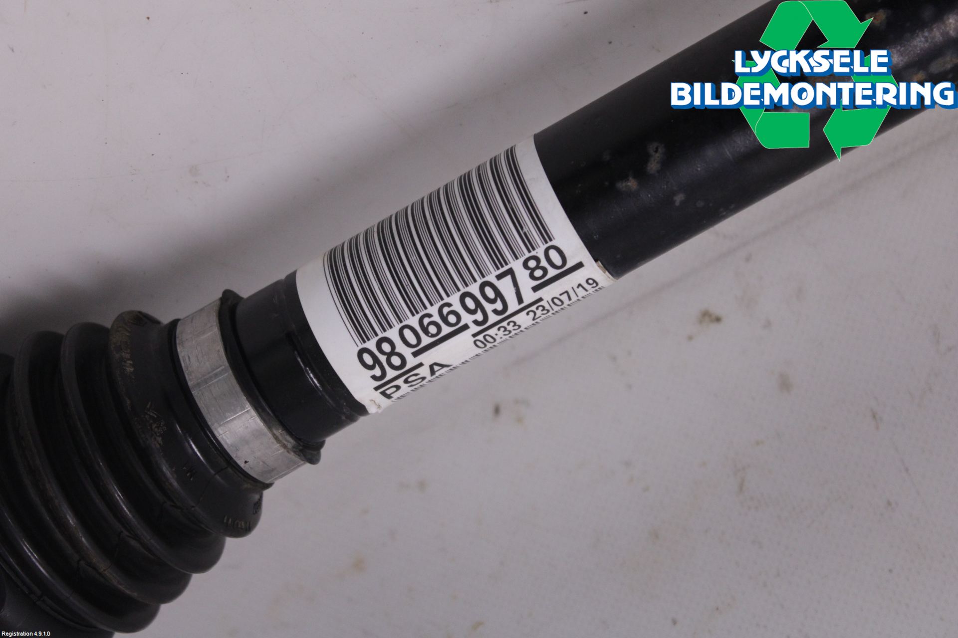 Peugeot PARTNER/E-PARTNER 19- Drivaxel Fram Höger