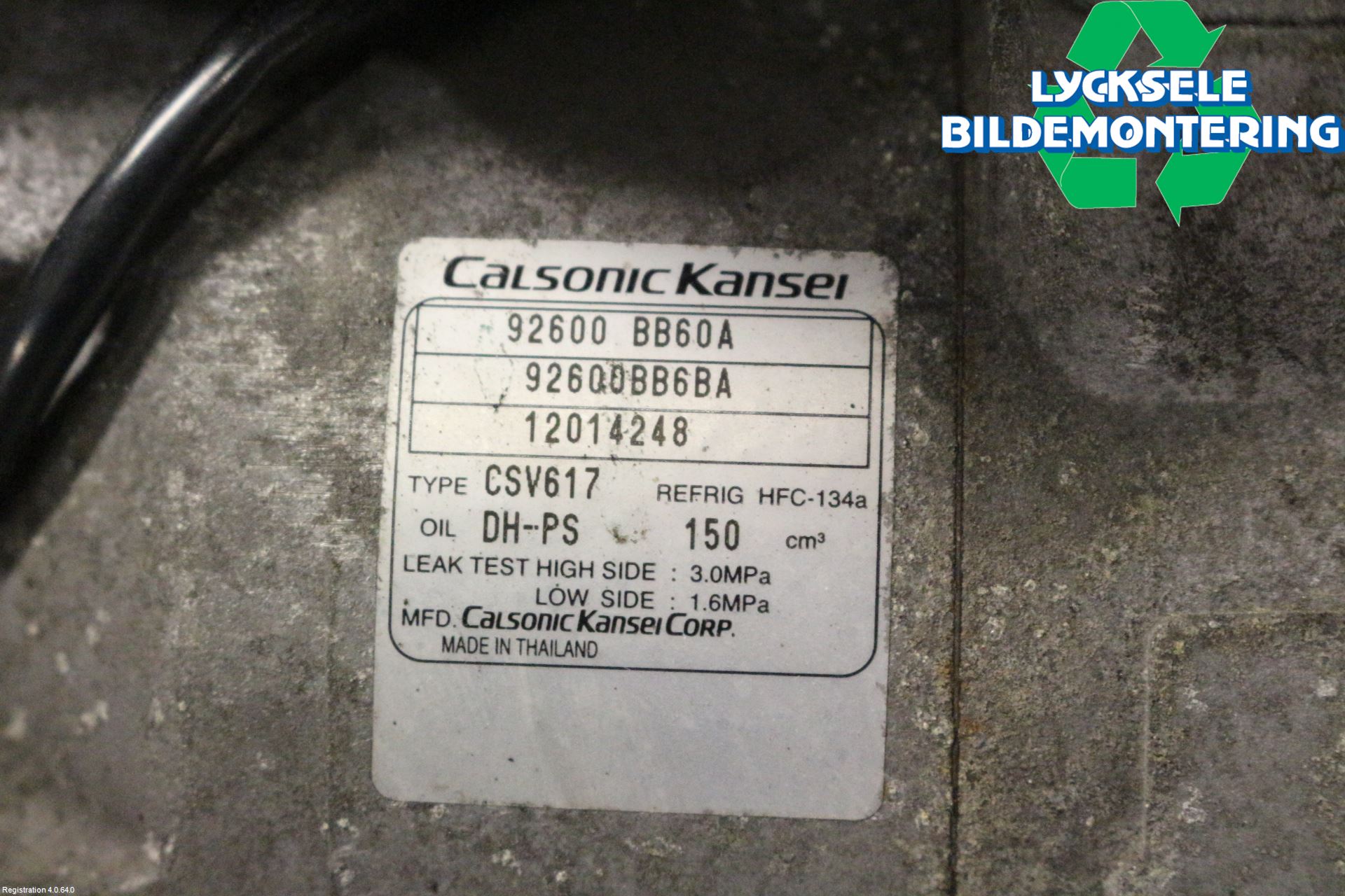 Nissan QASHQAI+2  10-14 Ac Kompressor